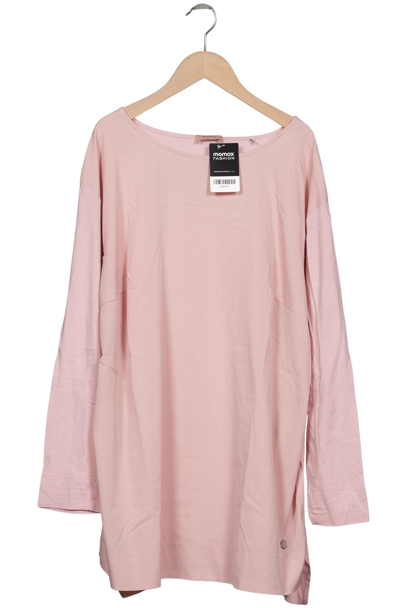 

Triangle Damen Langarmshirt, pink, Gr. 52