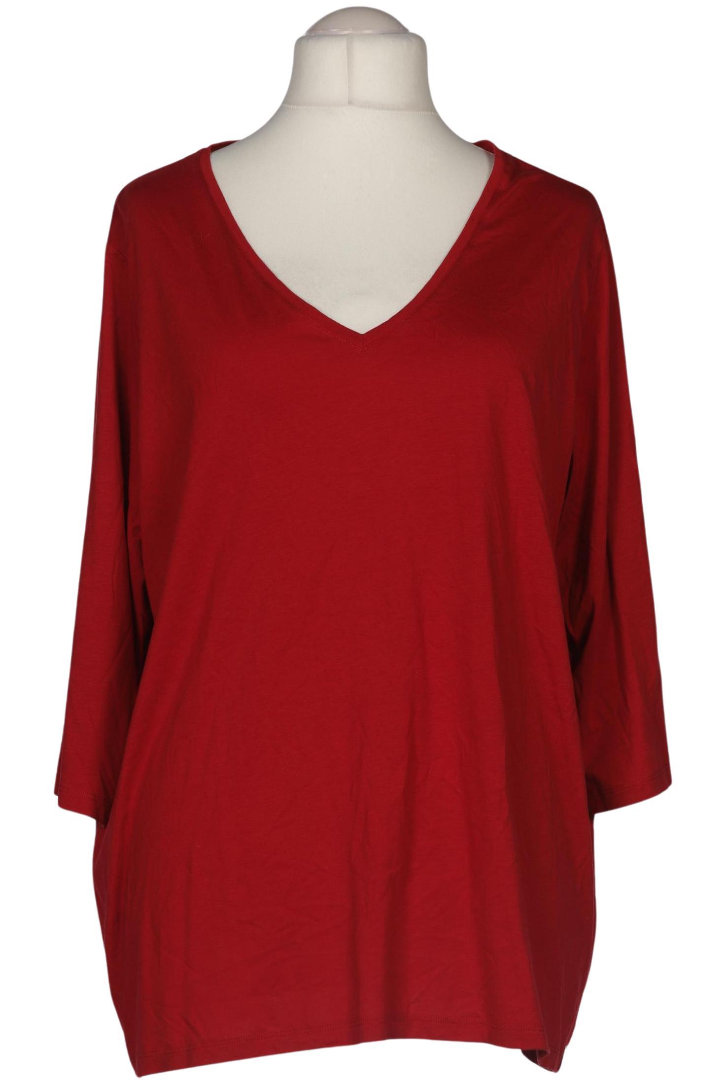

Triangle Damen Langarmshirt, rot, Gr. 54