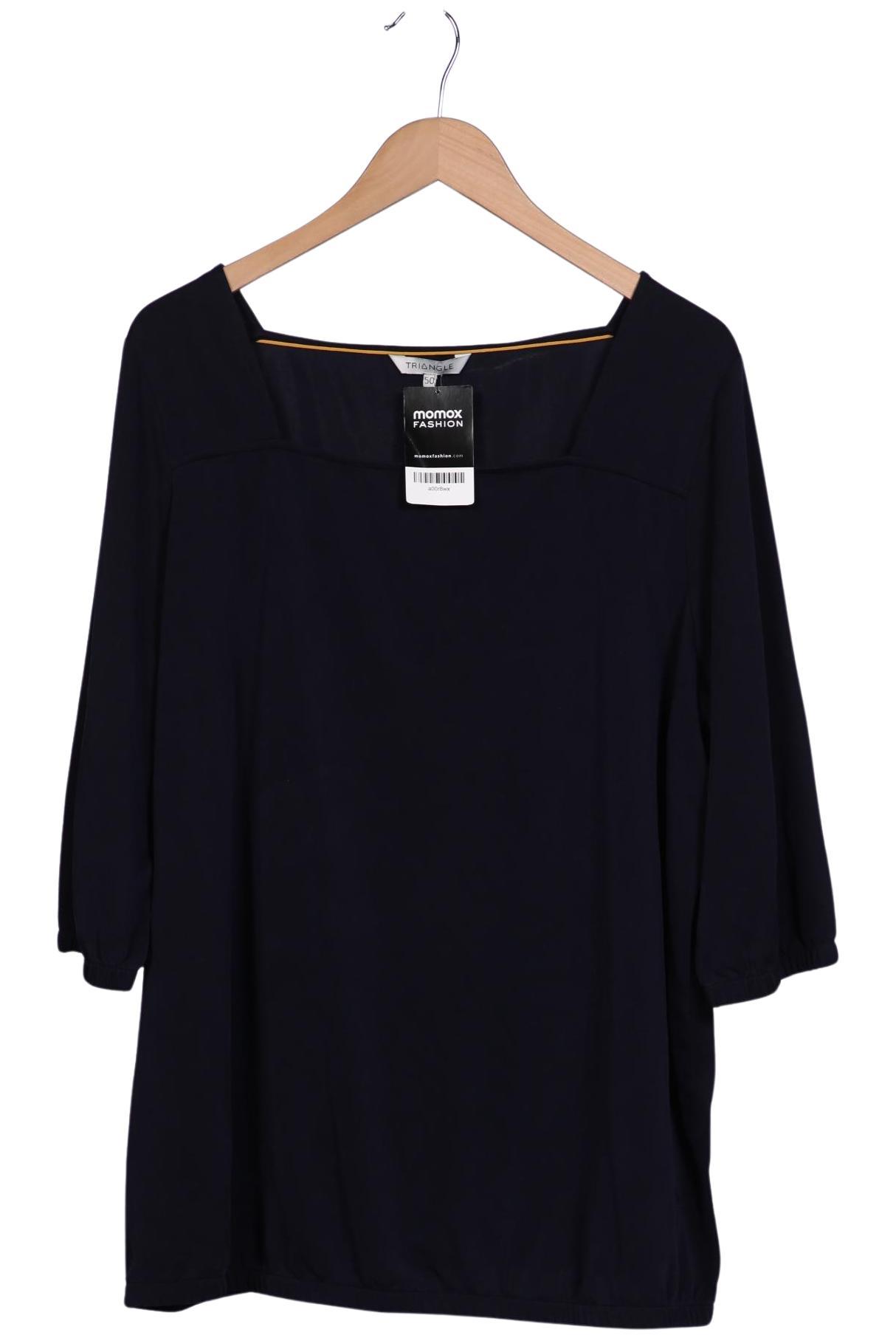 

Triangle Damen Langarmshirt, marineblau, Gr. 50