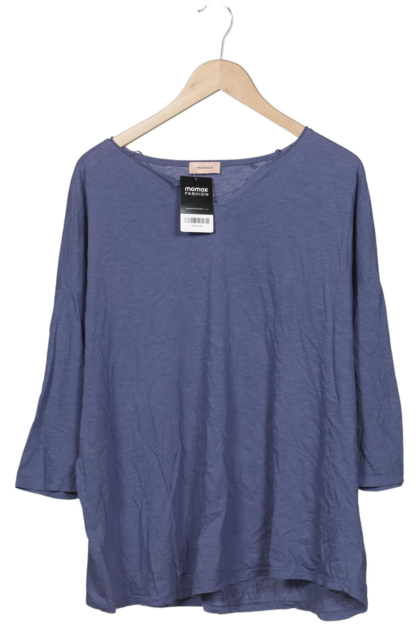 

Triangle Damen Langarmshirt, blau, Gr. 46