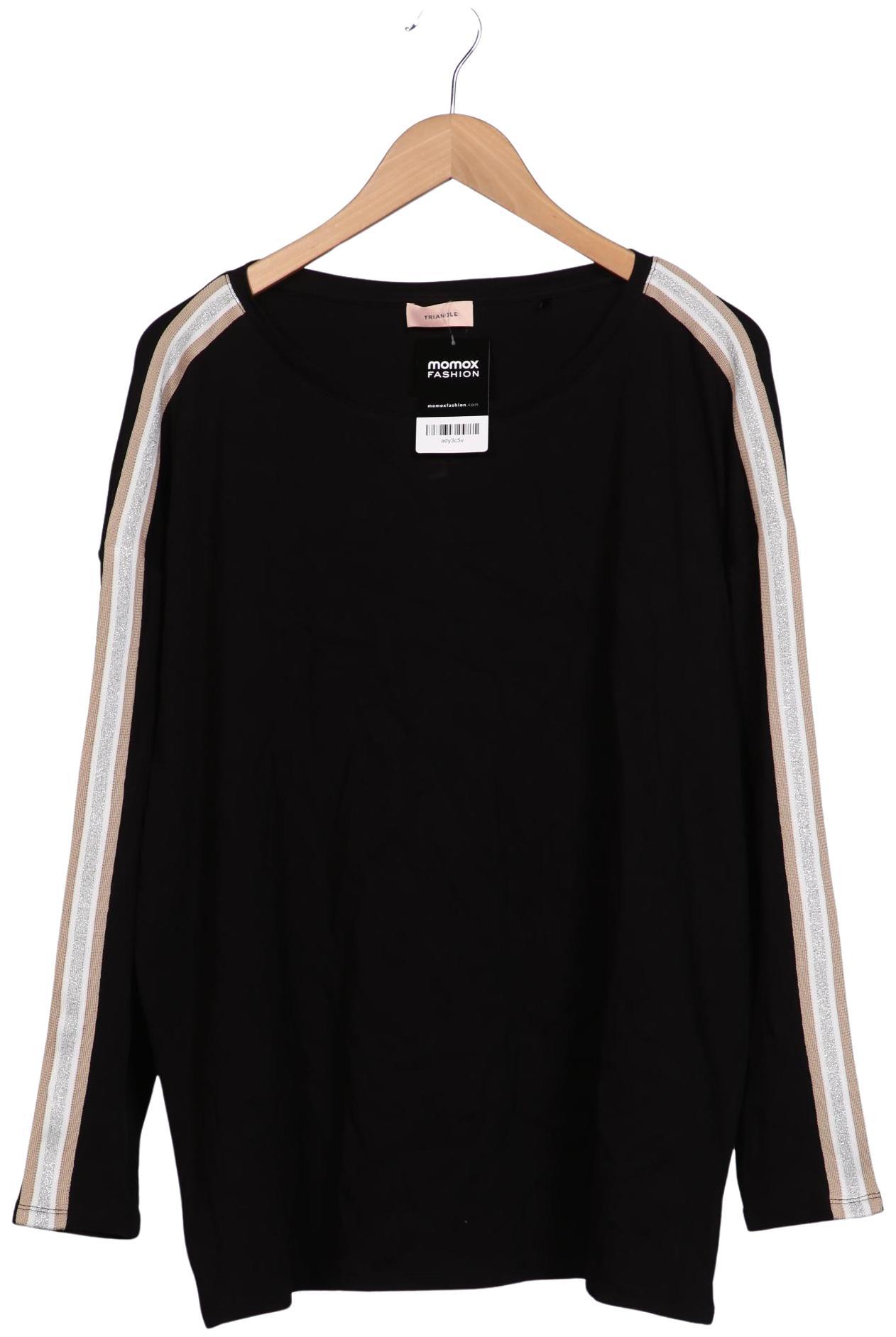 

Triangle Damen Langarmshirt, schwarz, Gr. 50