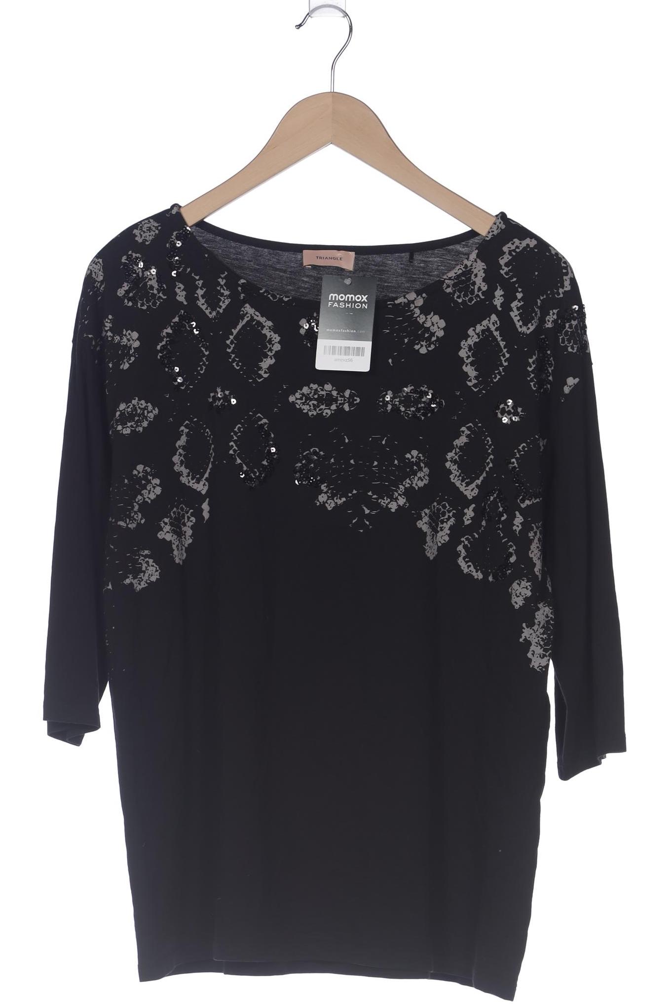 

Triangle Damen Langarmshirt, schwarz, Gr. 44