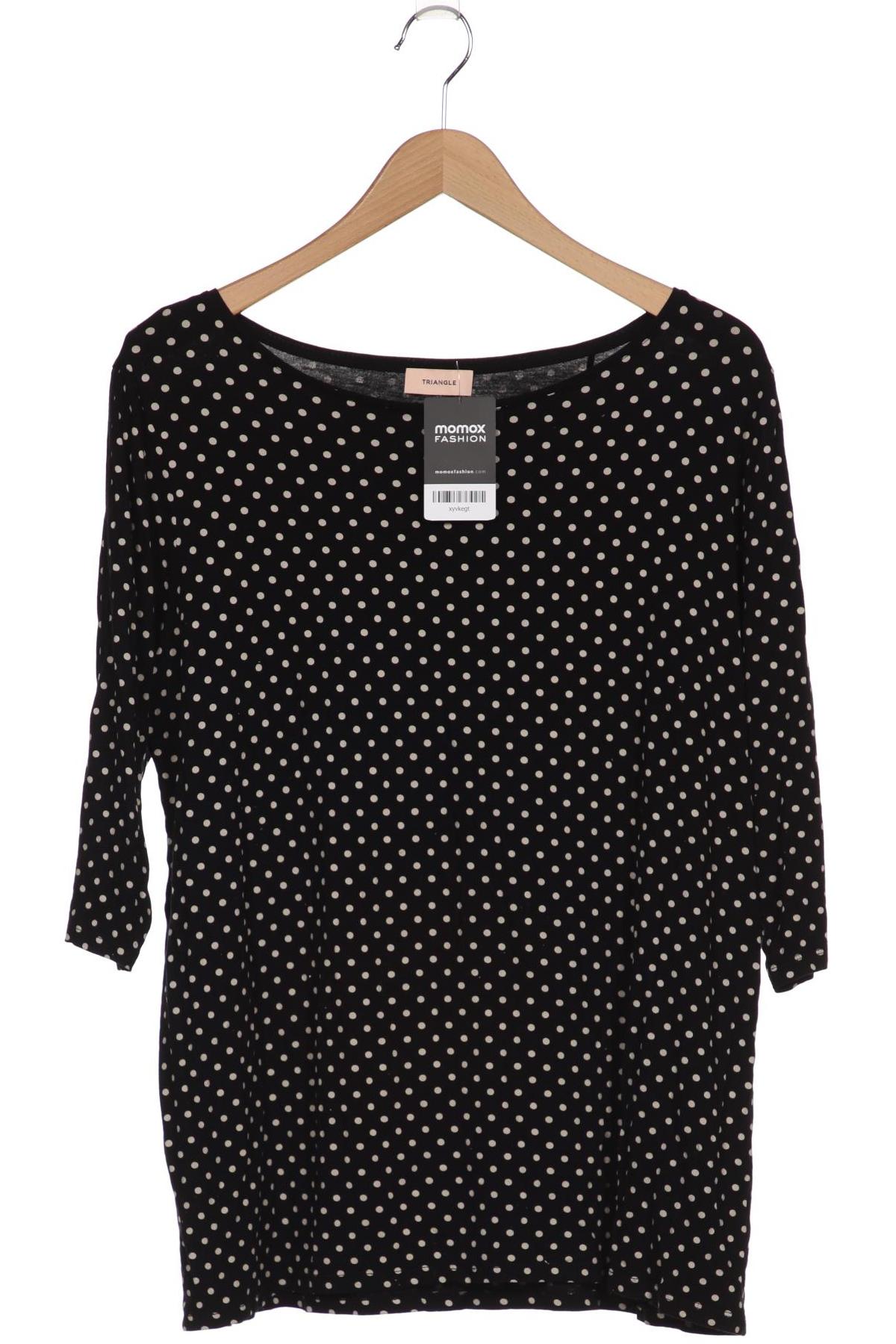 

Triangle Damen Langarmshirt, schwarz, Gr. 48