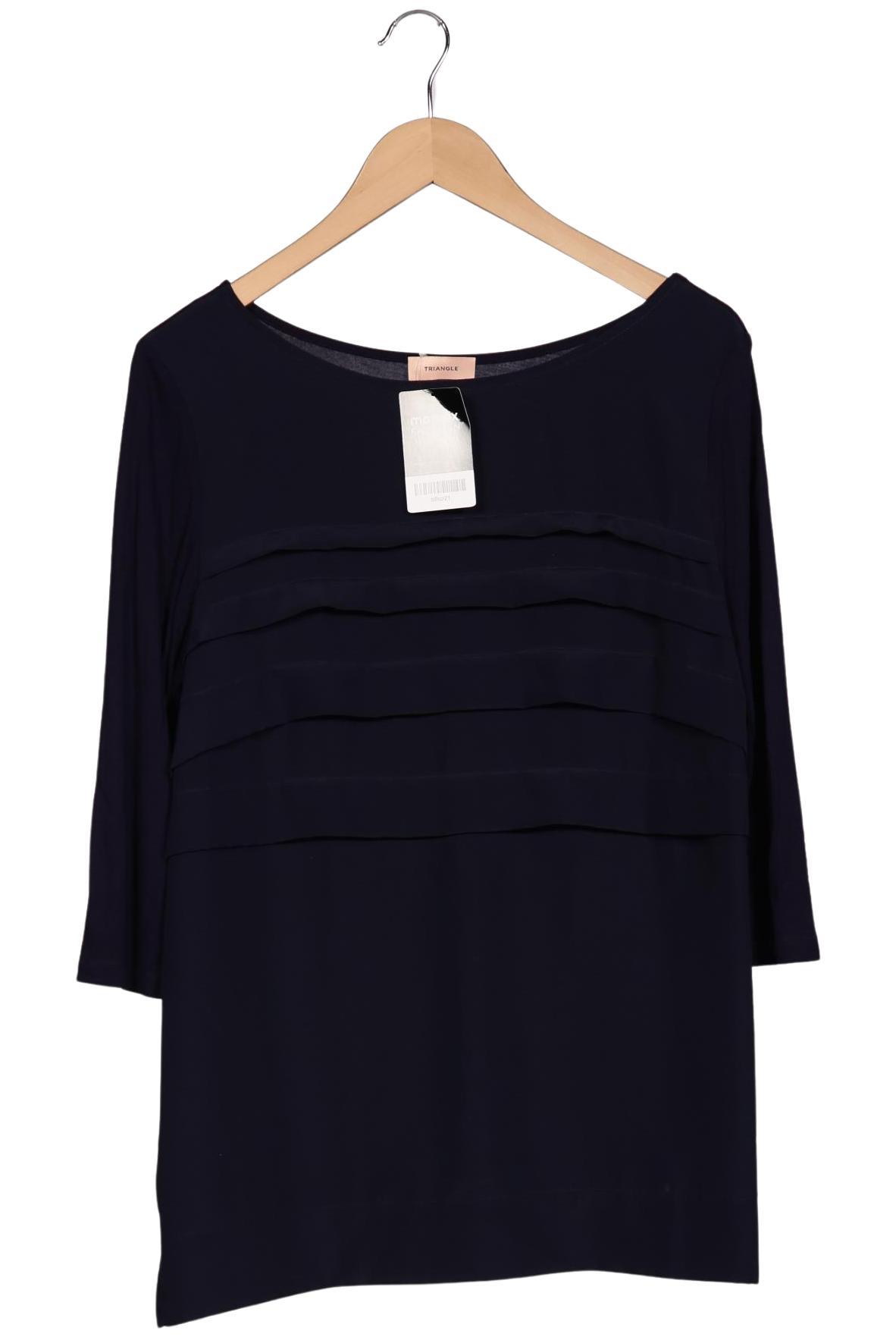 

Triangle Damen Langarmshirt, marineblau, Gr. 44
