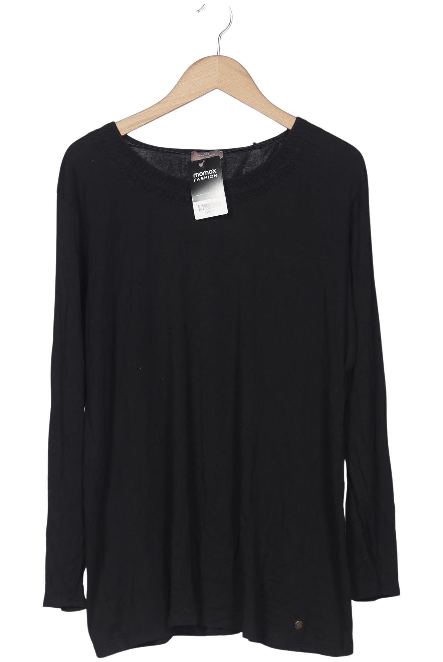 

Triangle Damen Langarmshirt, schwarz, Gr. 48