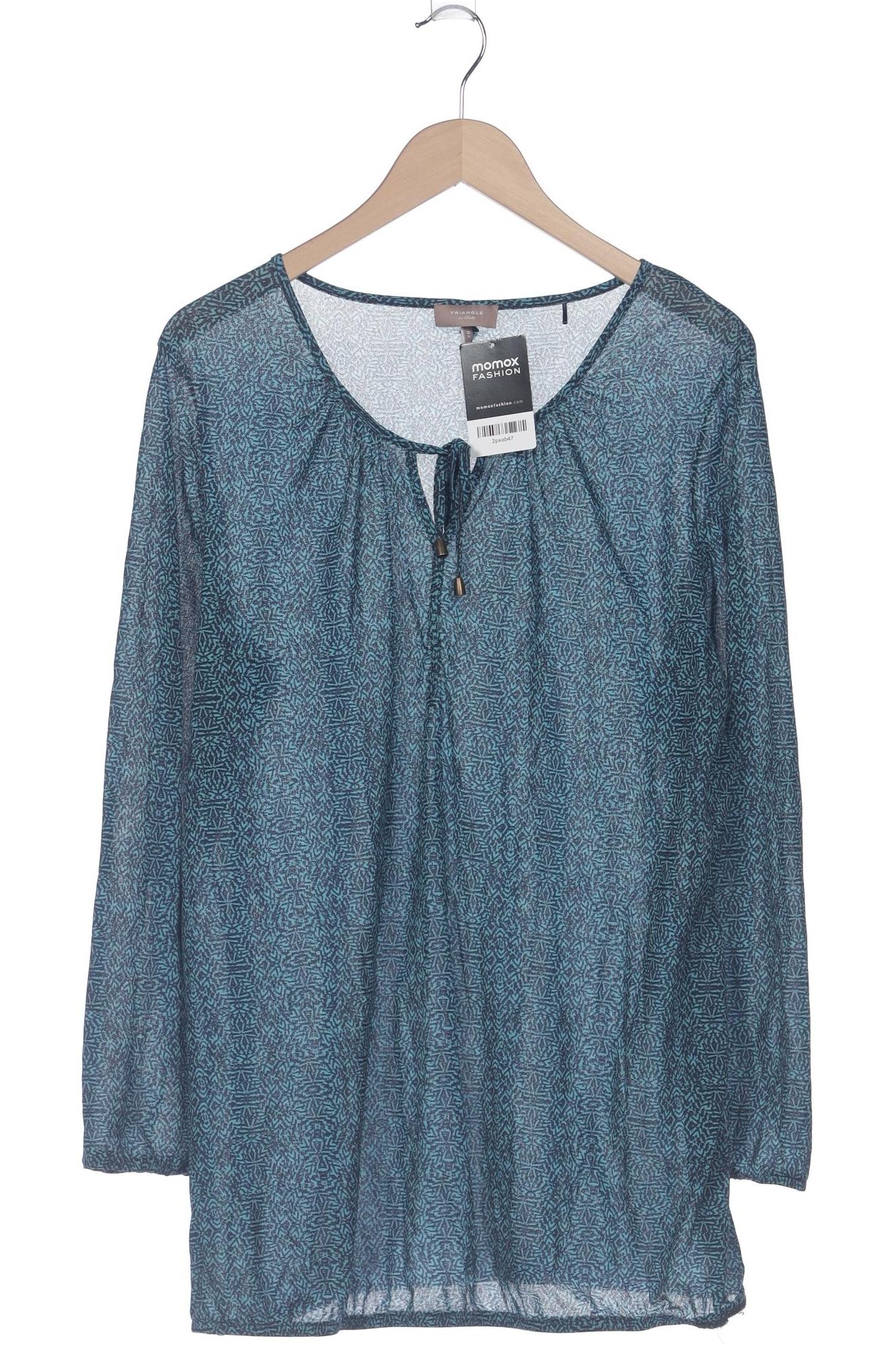 

Triangle Damen Langarmshirt, türkis, Gr. 48