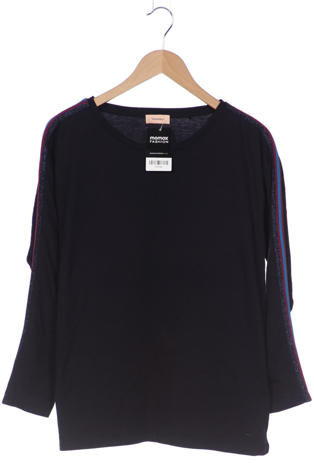 

Triangle Damen Langarmshirt, marineblau, Gr. 40