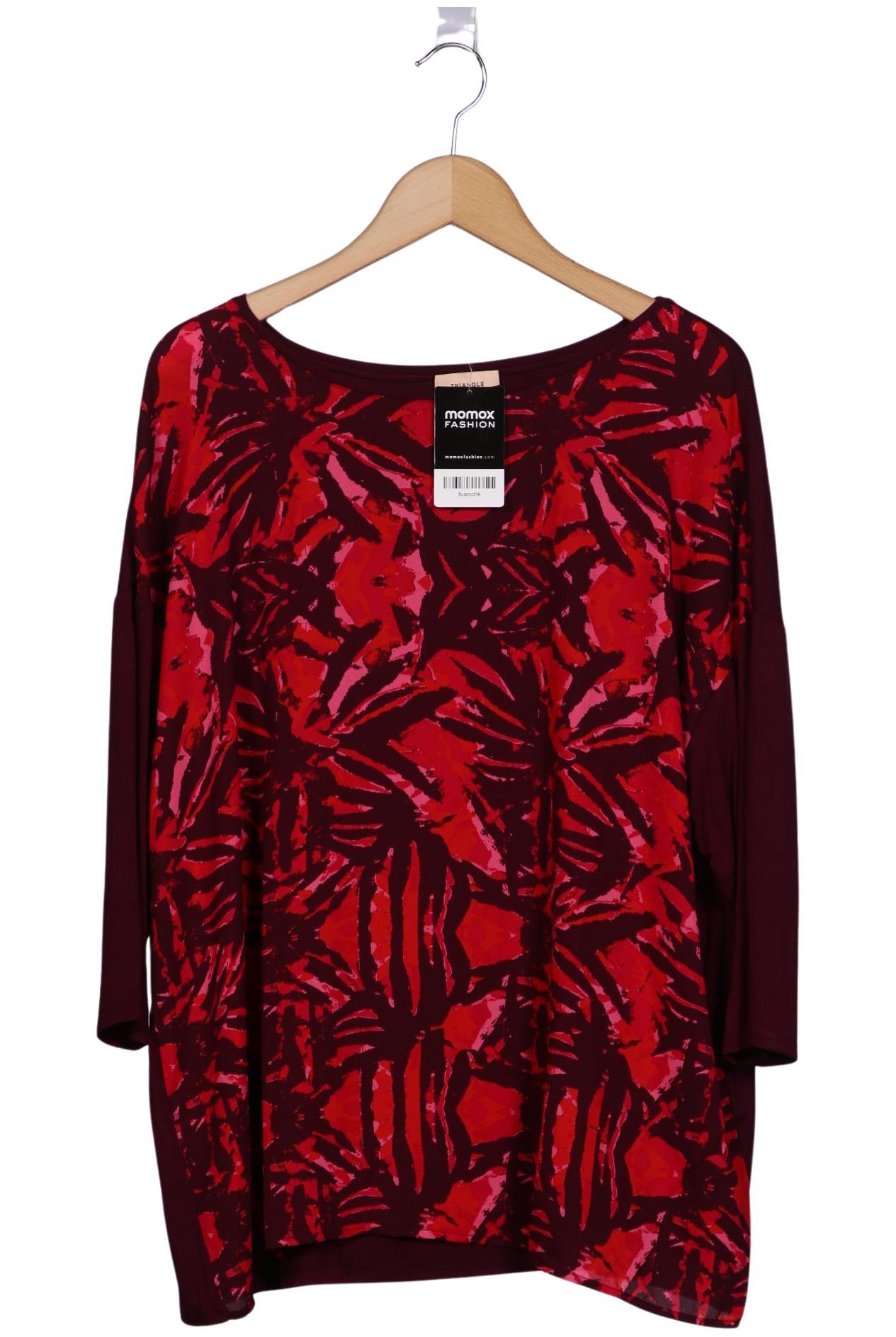 

Triangle Damen Langarmshirt, rot, Gr. 48