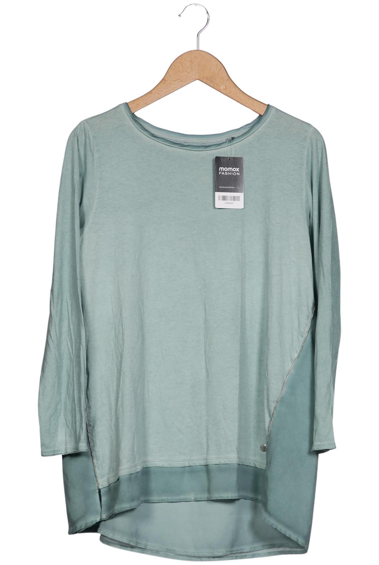 

Triangle Damen Langarmshirt, hellgrün, Gr. 44