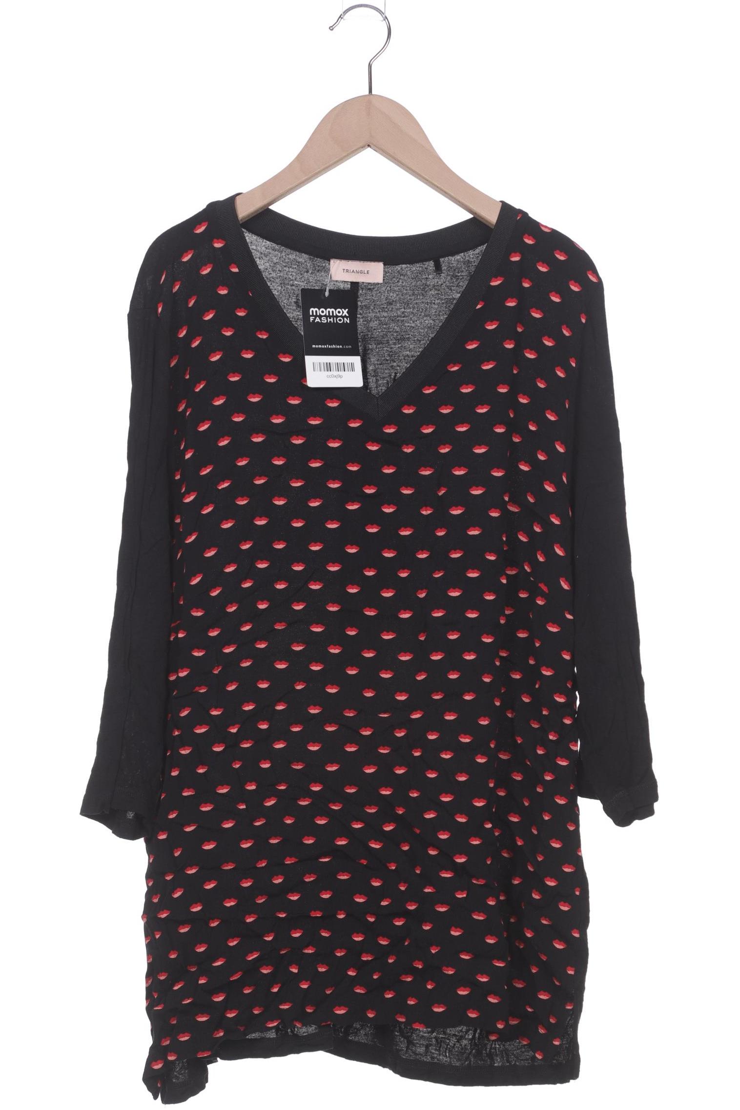 

Triangle Damen Langarmshirt, schwarz, Gr. 46