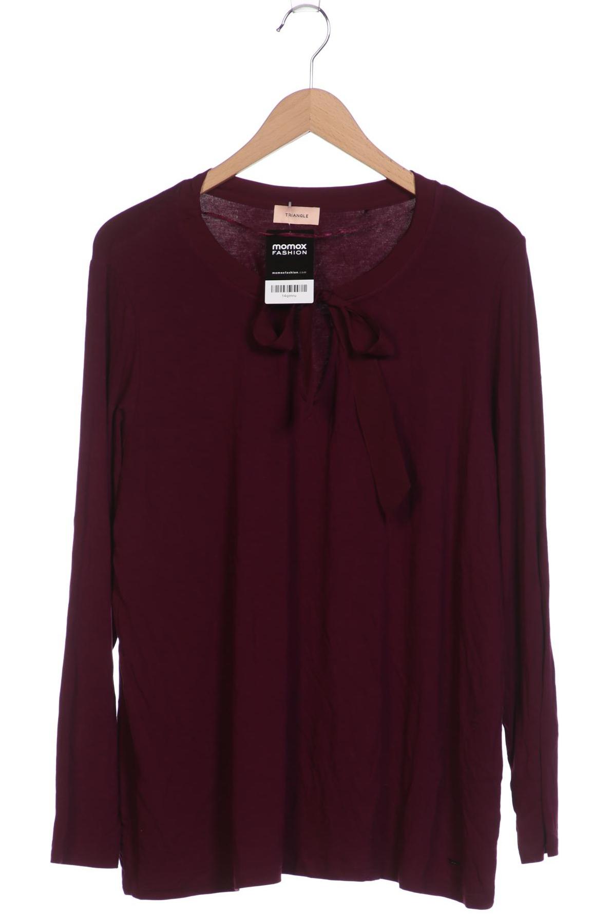 

Triangle Damen Langarmshirt, bordeaux, Gr. 48