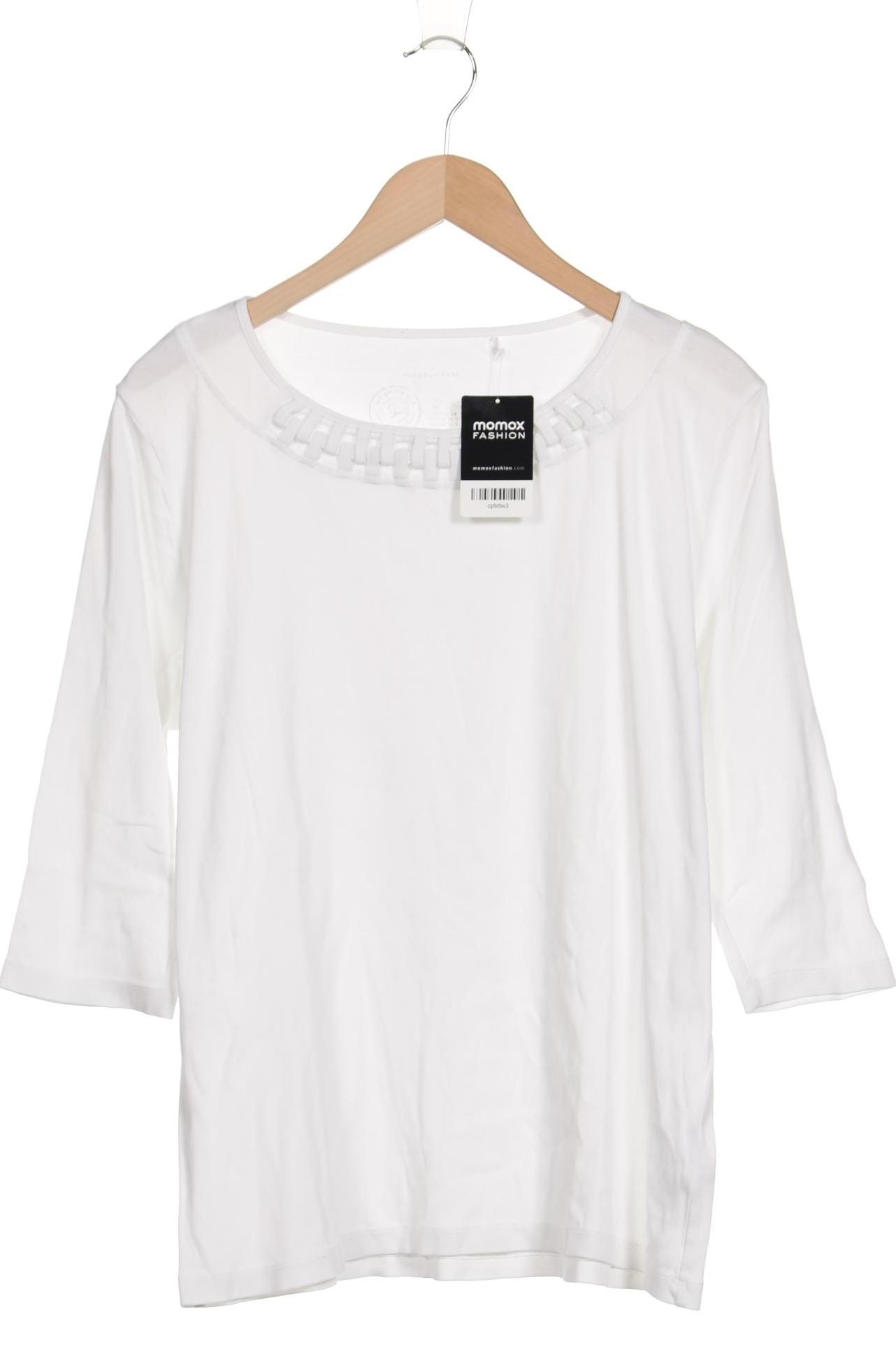 

Triangle Damen Langarmshirt, weiß, Gr. 46