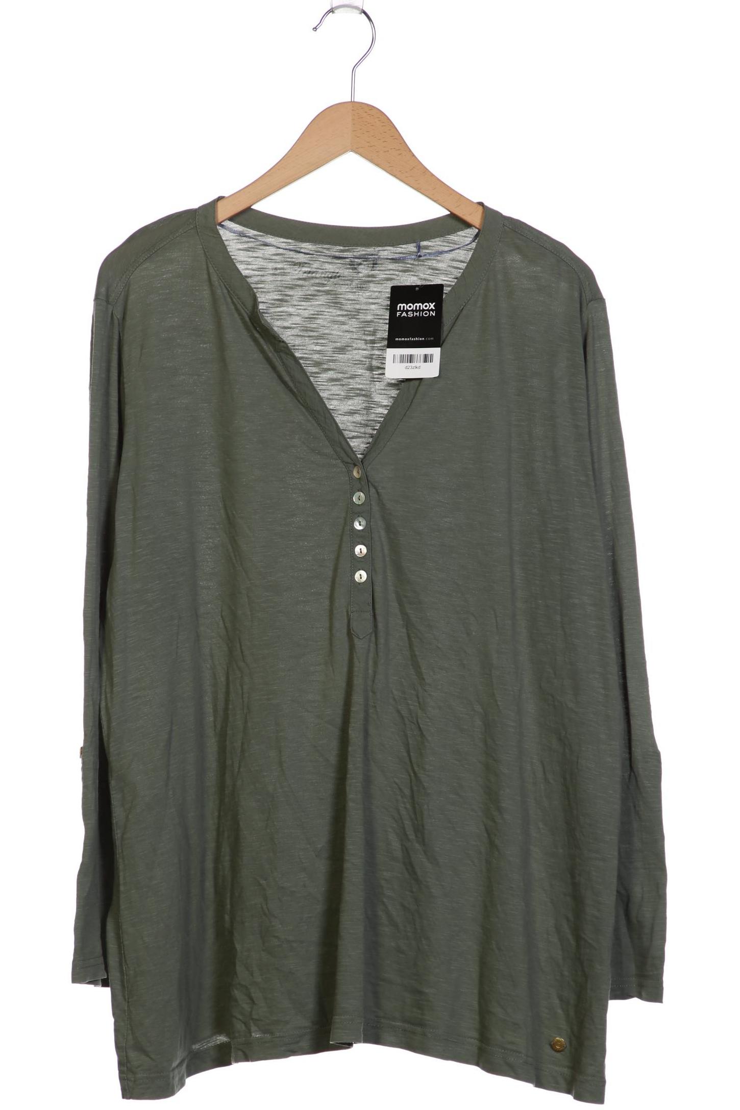 

Triangle Damen Langarmshirt, grün, Gr. 50
