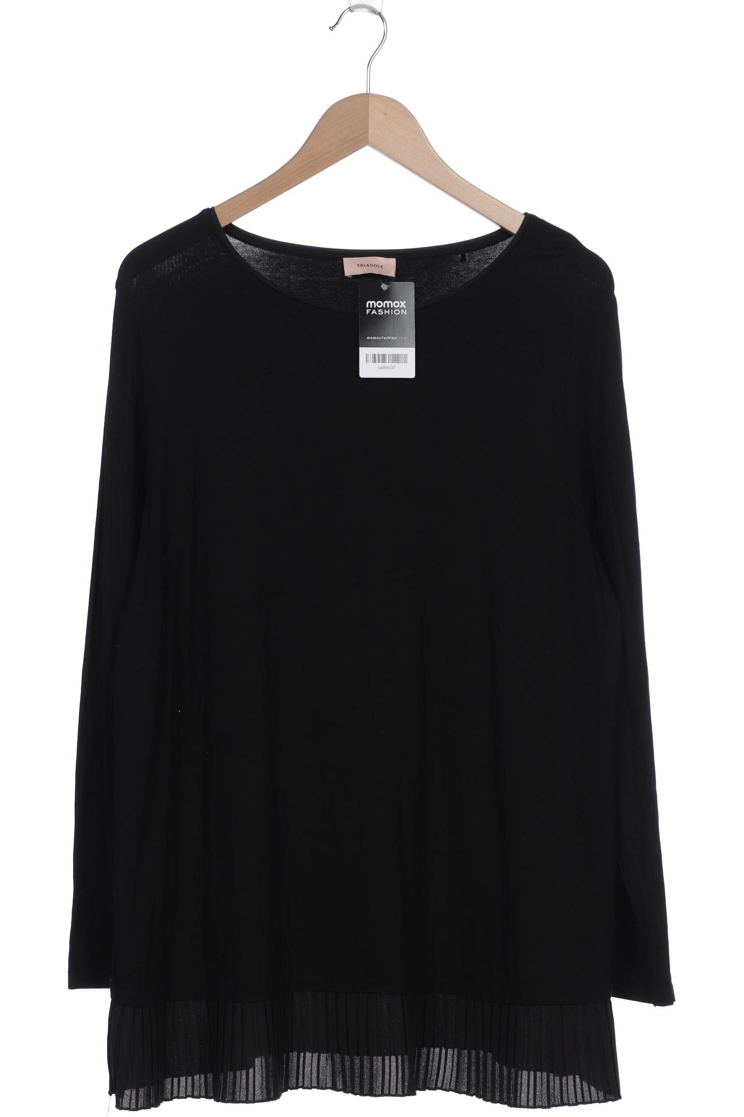 

TRIANGLE Damen Langarmshirt, schwarz