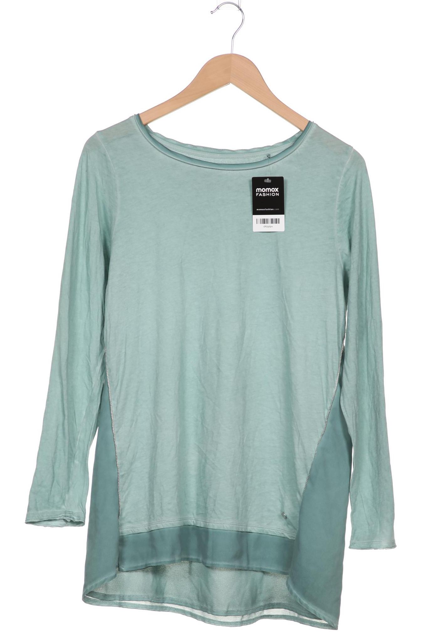

Triangle Damen Langarmshirt, grün, Gr. 40