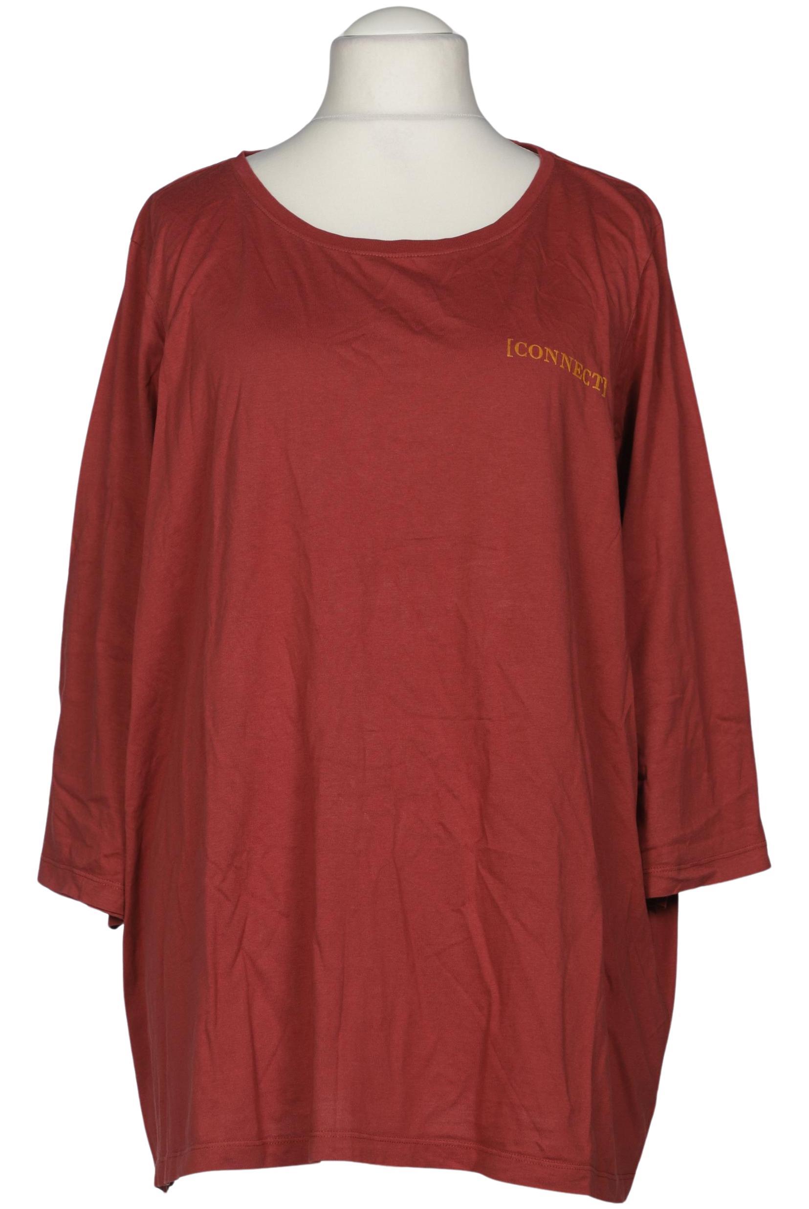 

Triangle Damen Langarmshirt, rot, Gr. 54