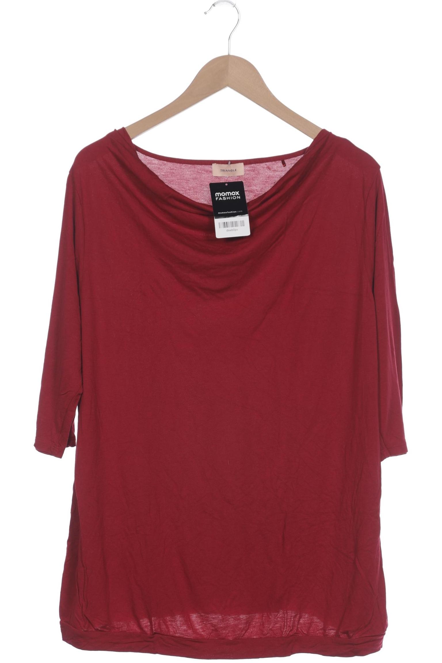 

Triangle Damen Langarmshirt, bordeaux, Gr. 46