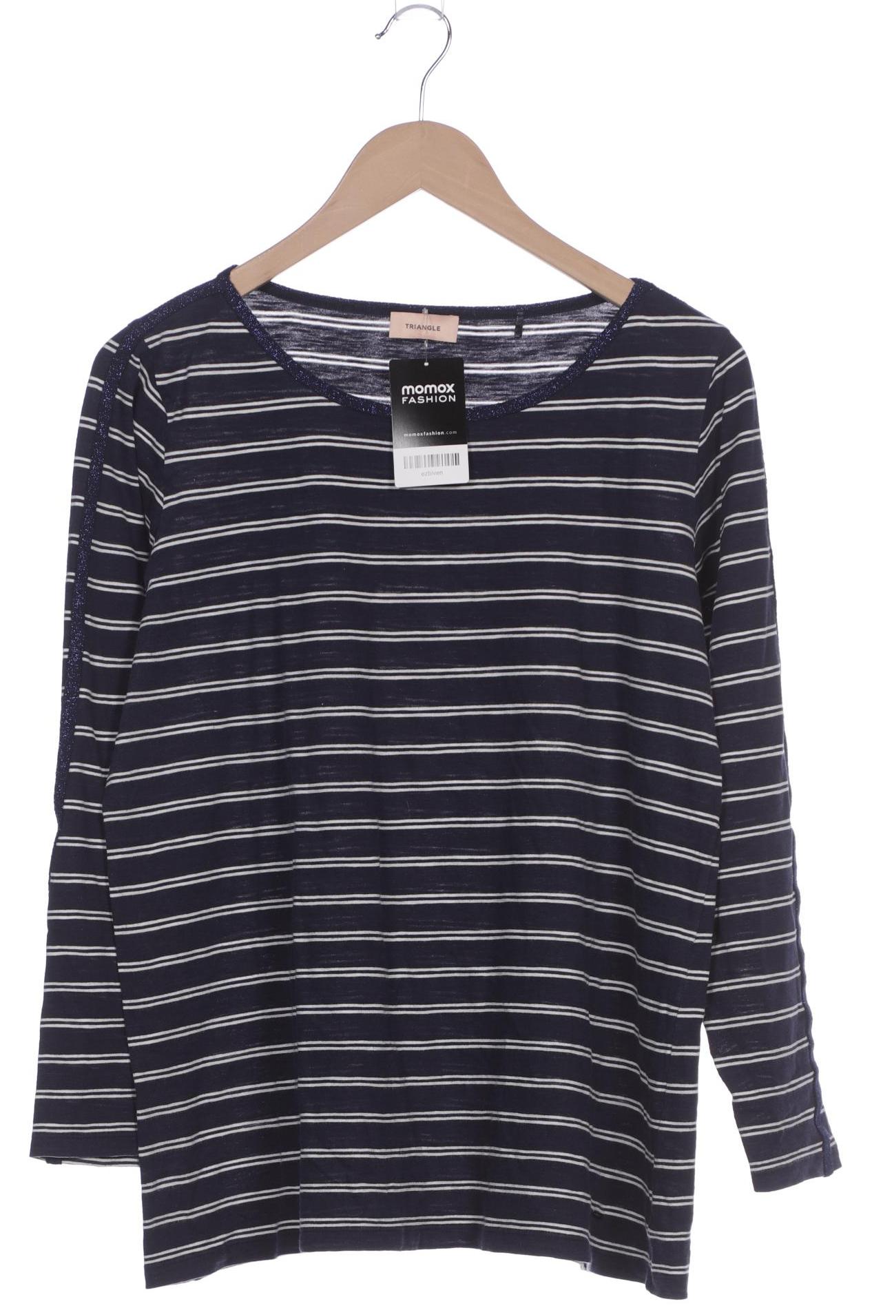 

Triangle Damen Langarmshirt, marineblau, Gr. 44