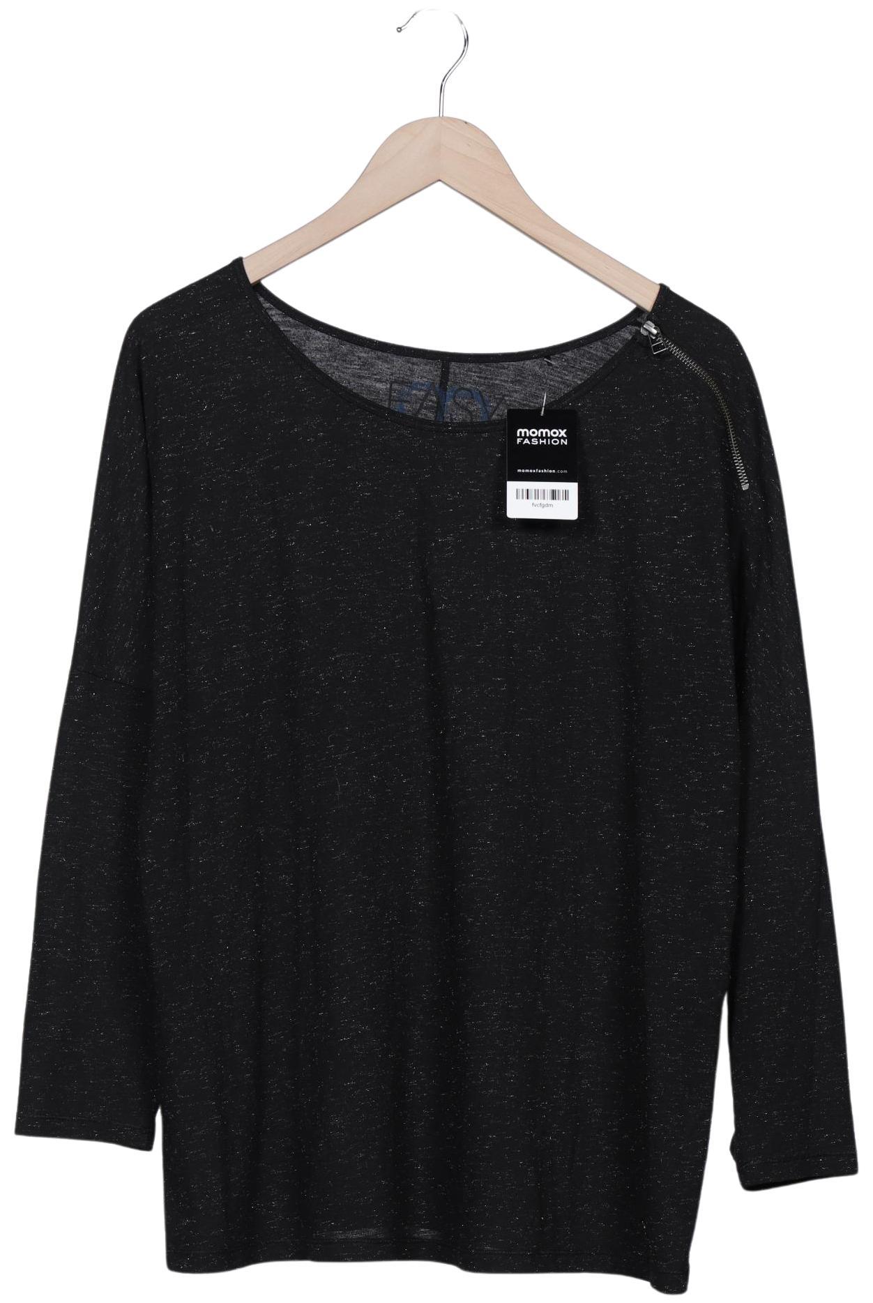 

Triangle Damen Langarmshirt, schwarz, Gr. 44