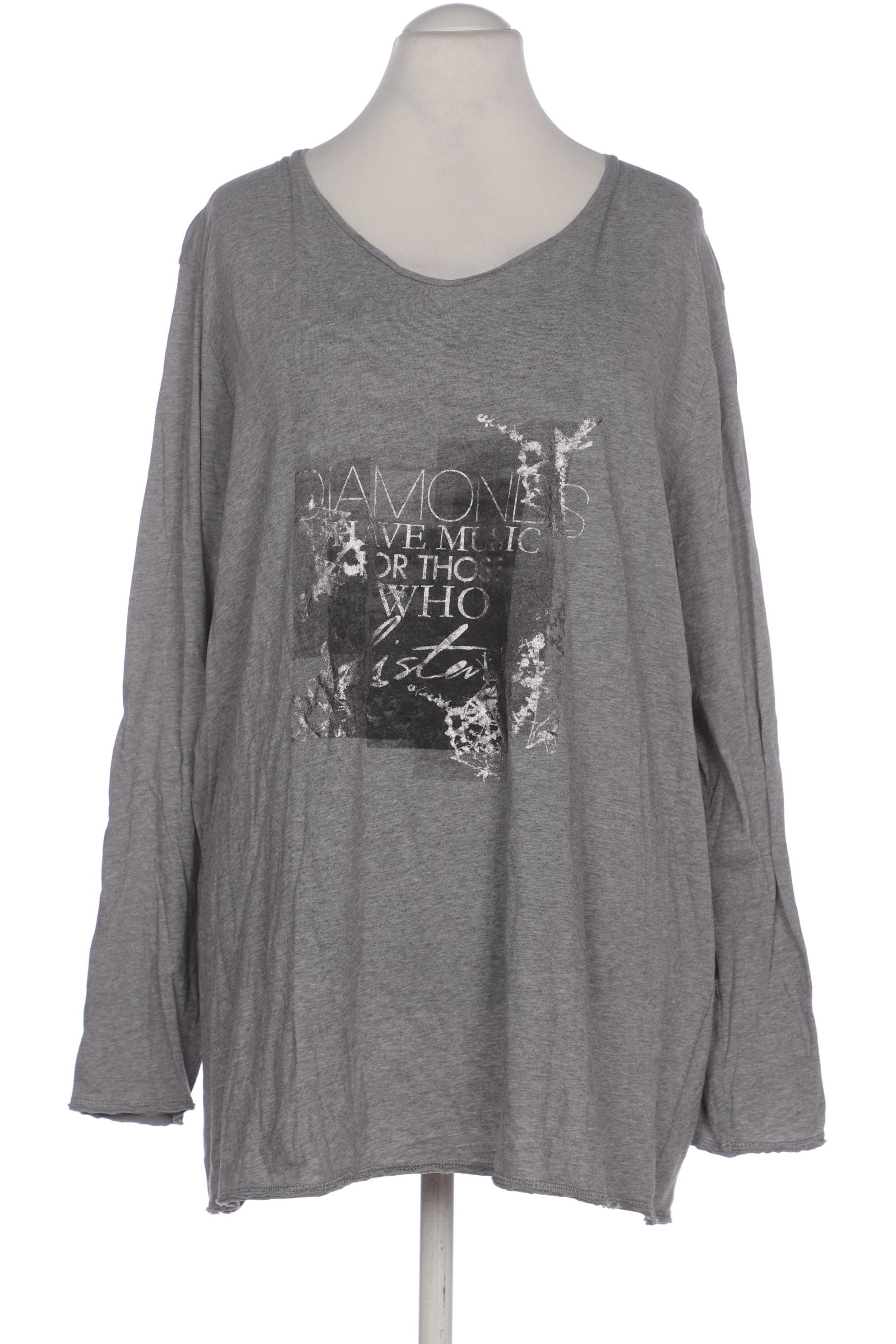 

Triangle Damen Langarmshirt, grau, Gr. 54