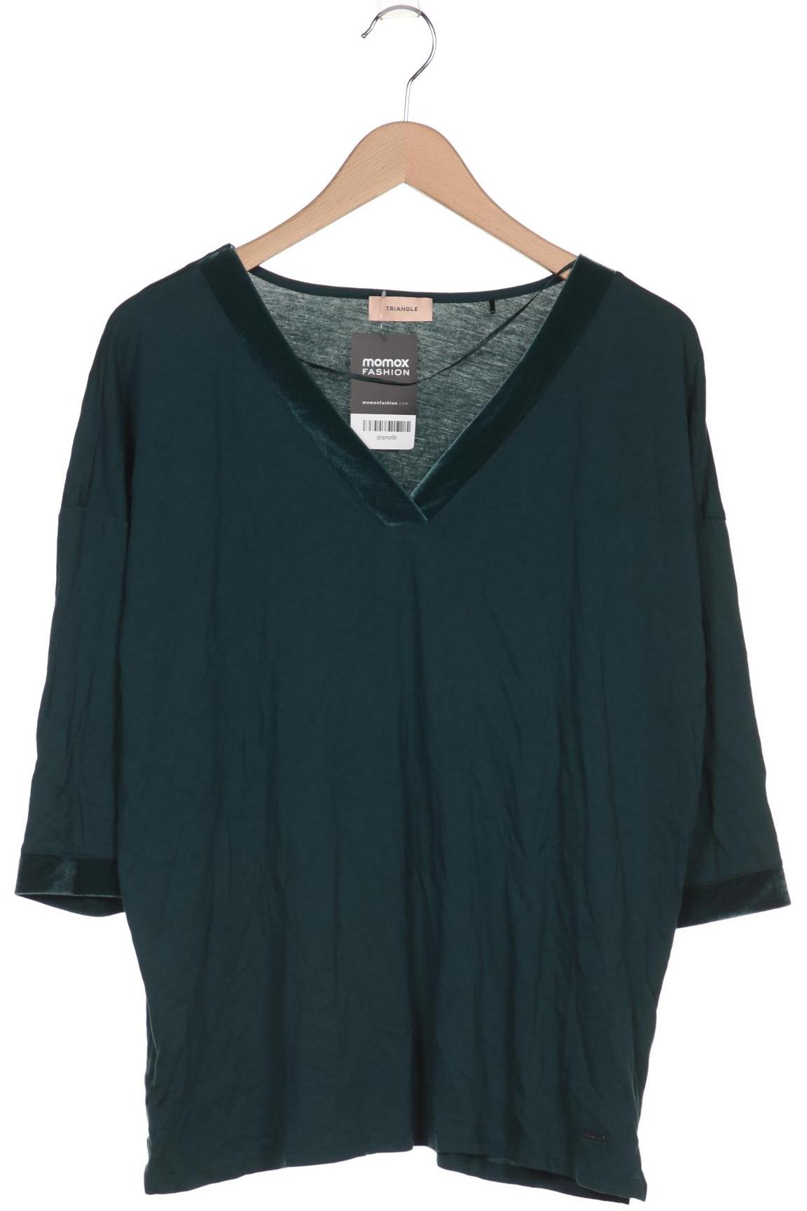 

Triangle Damen Langarmshirt, grün, Gr. 46