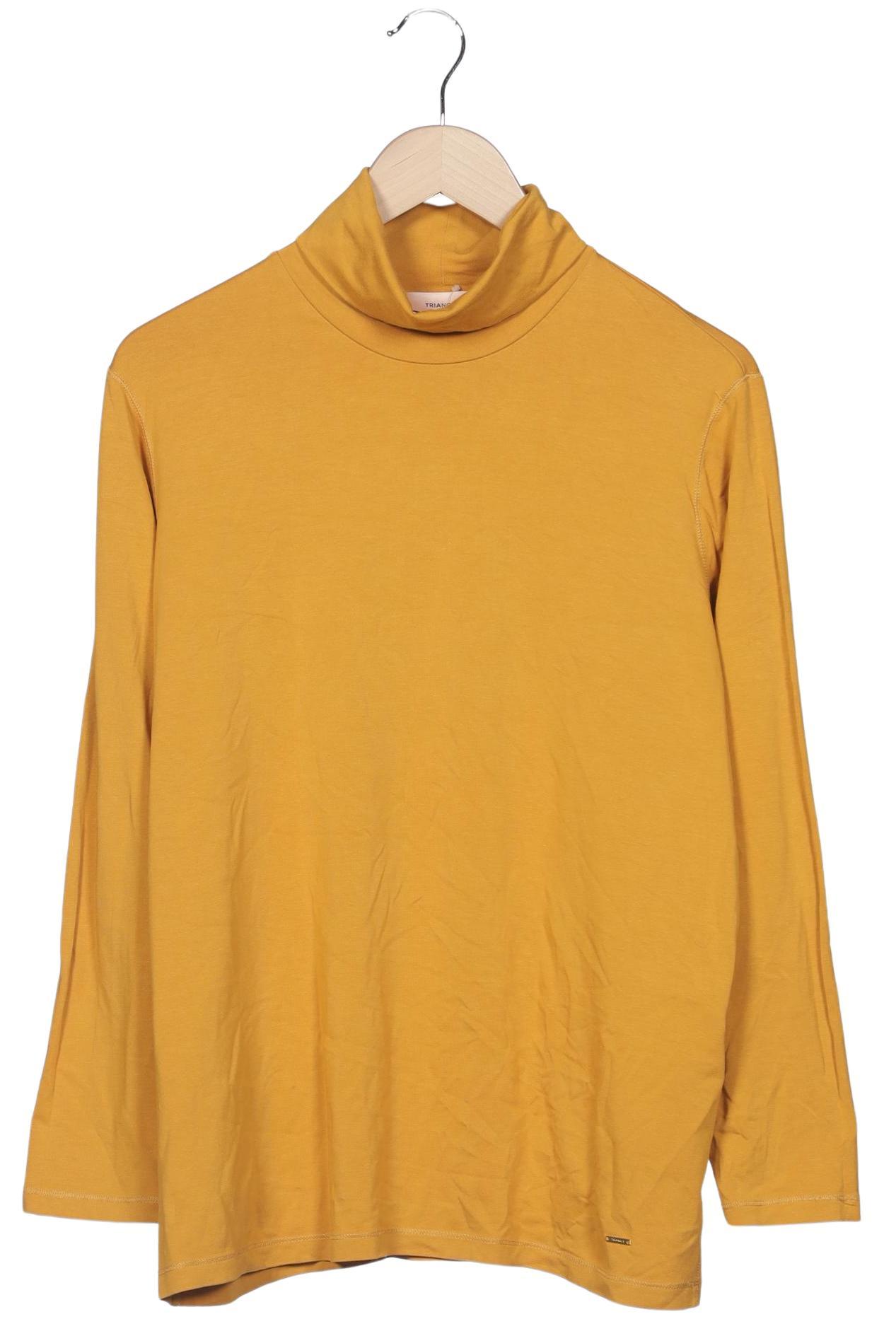 

Triangle Damen Langarmshirt, gelb, Gr. 46