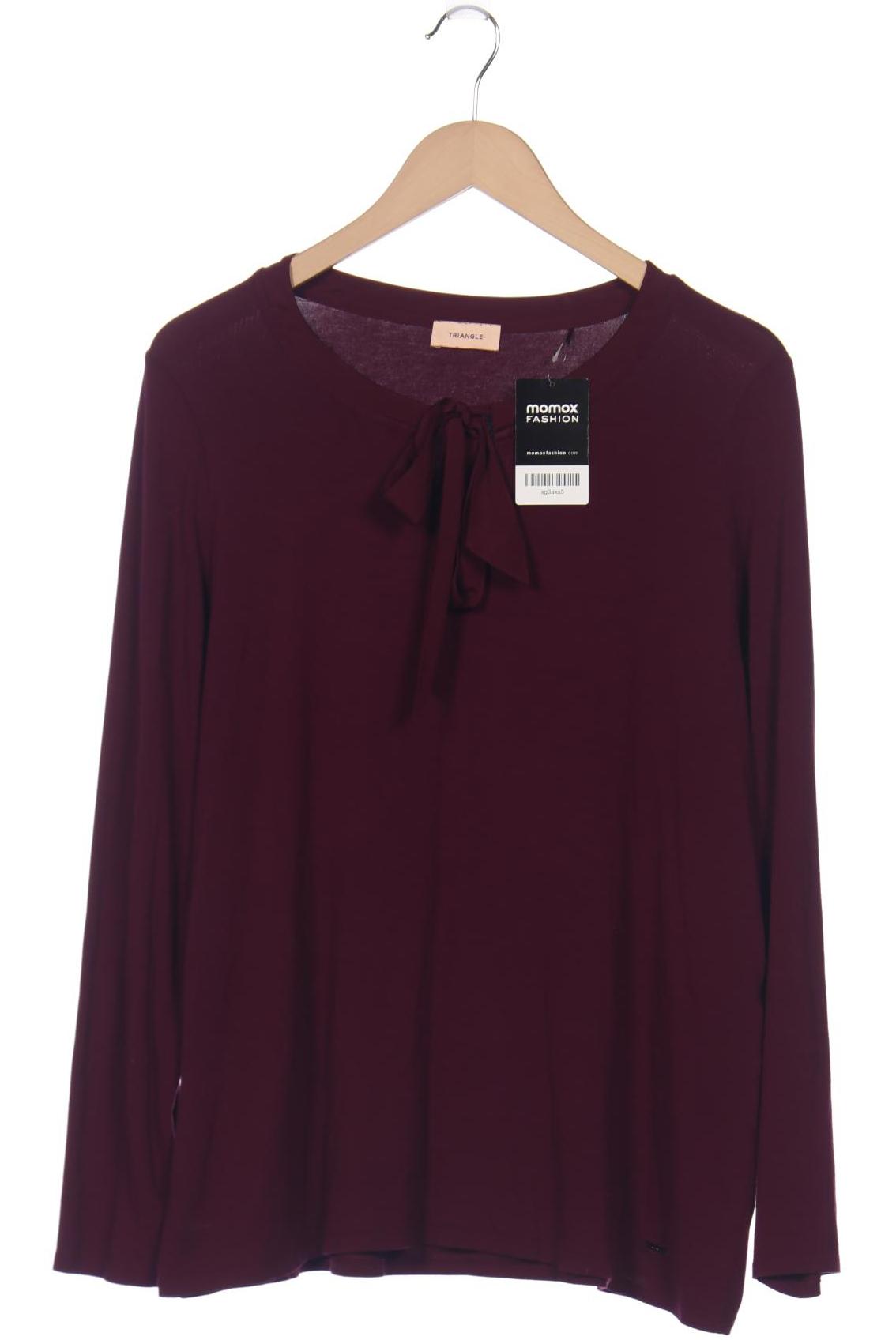 

Triangle Damen Langarmshirt, bordeaux, Gr. 44