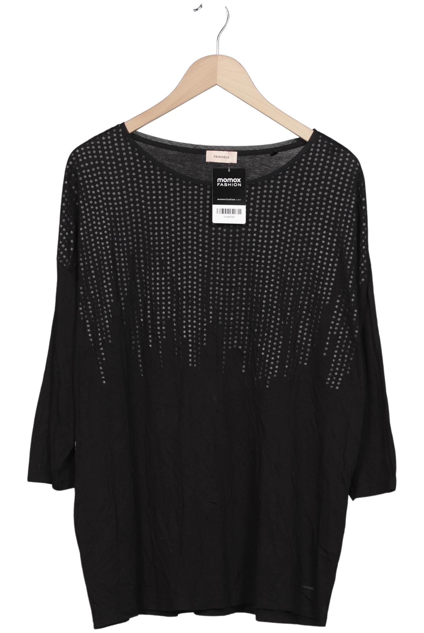 

Triangle Damen Langarmshirt, schwarz, Gr. 50