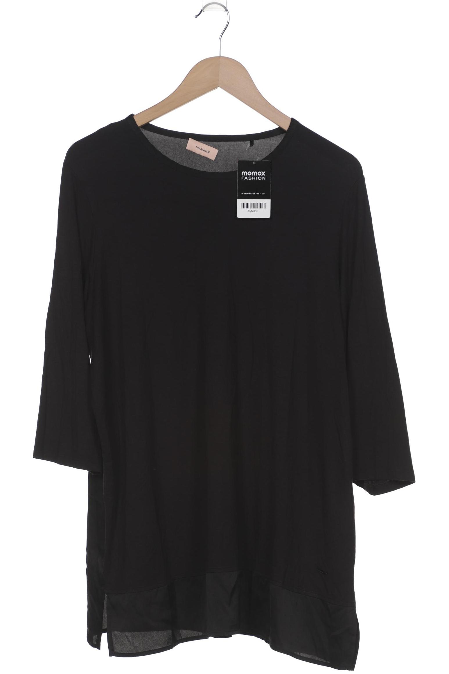 

Triangle Damen Langarmshirt, schwarz, Gr. 48
