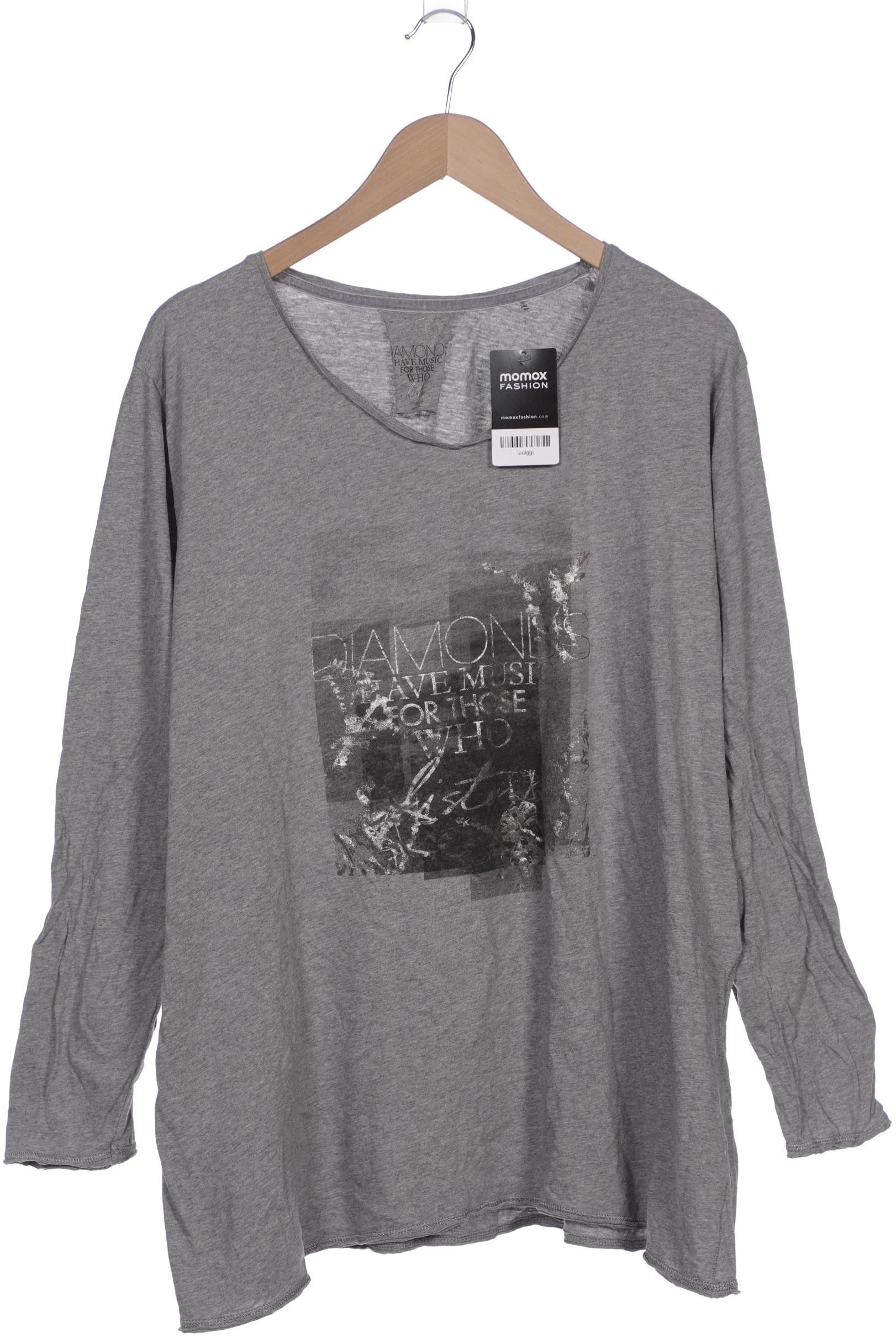 

Triangle Damen Langarmshirt, grau, Gr. 52