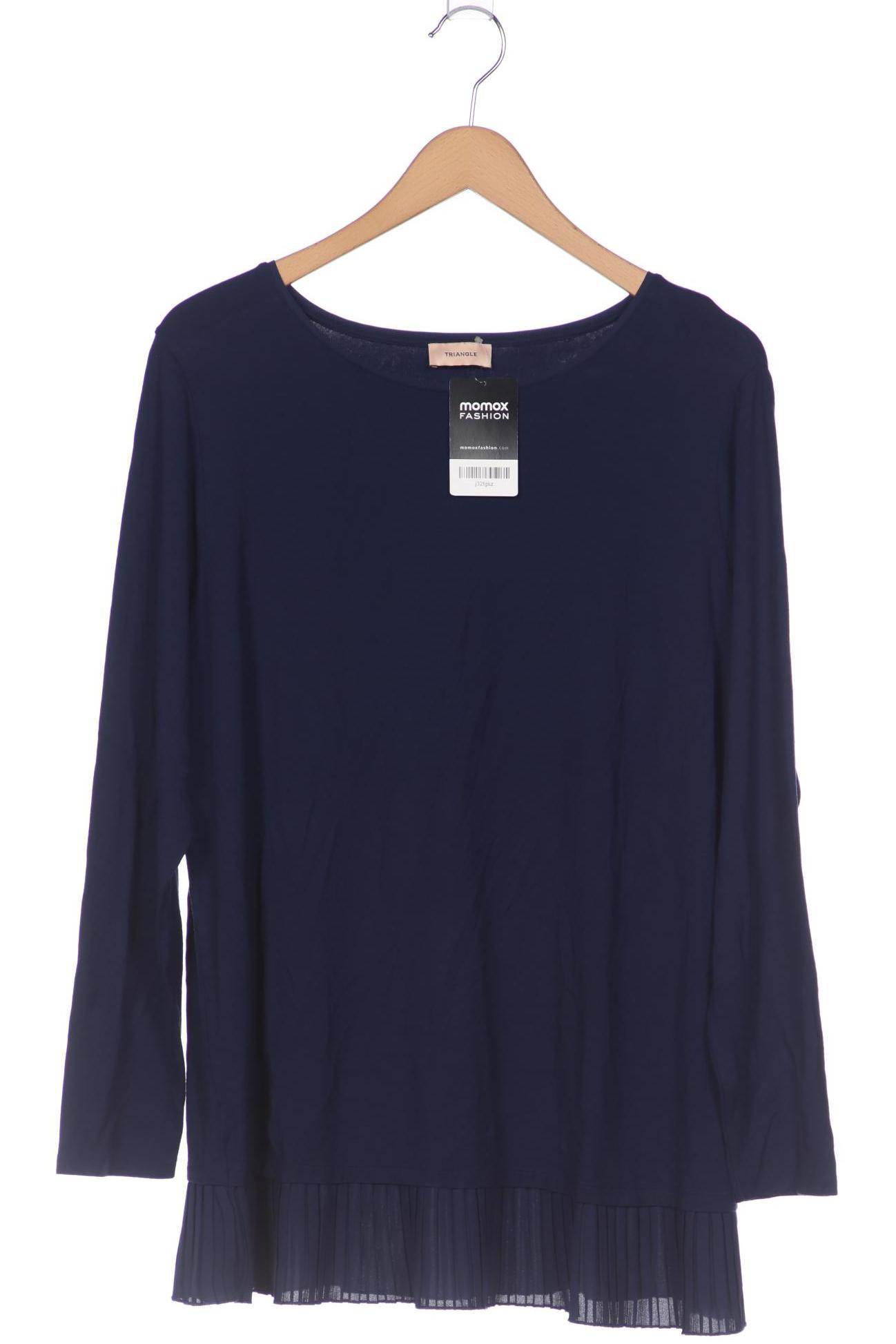 

Triangle Damen Langarmshirt, marineblau, Gr. 44