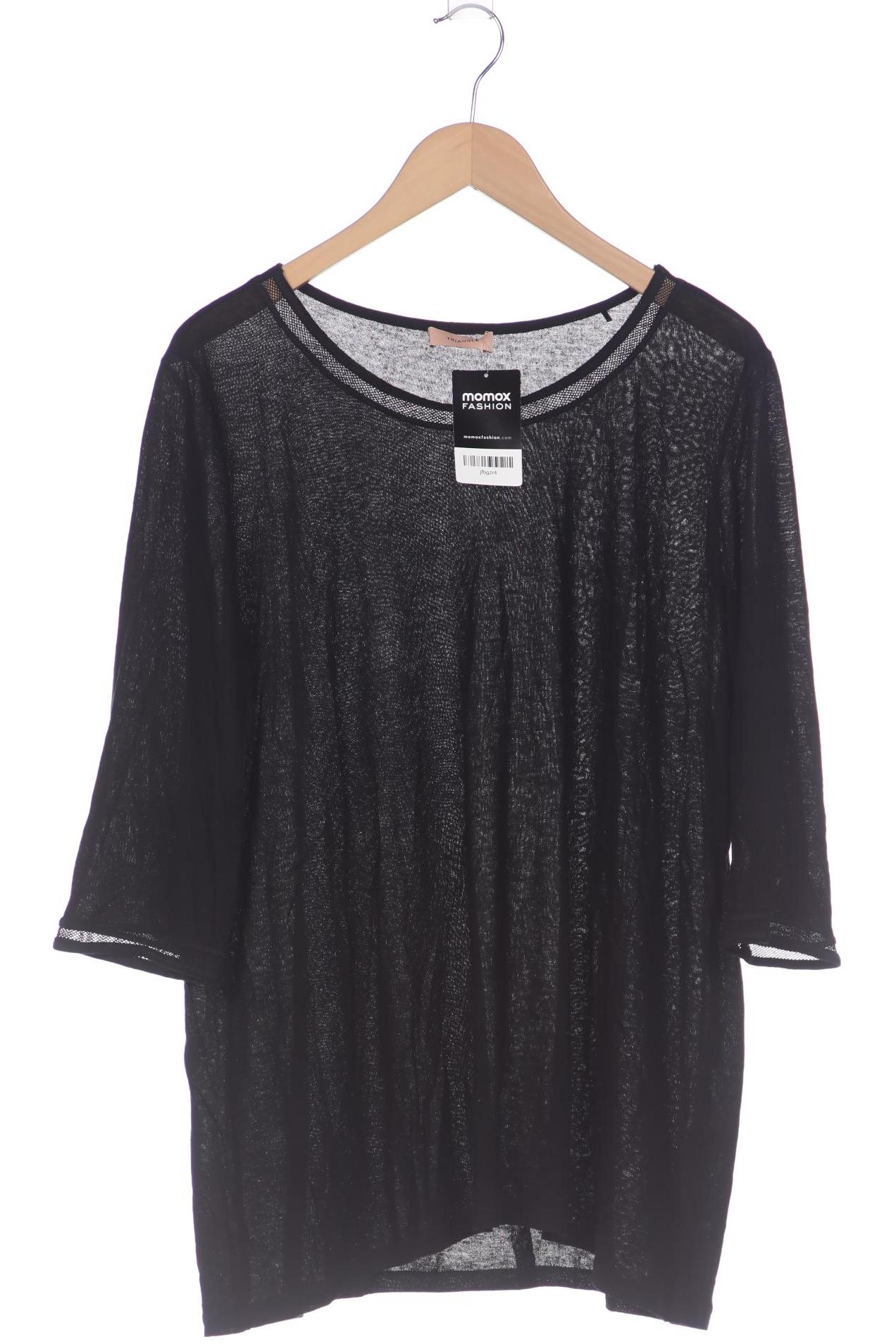 

Triangle Damen Langarmshirt, schwarz, Gr. 48