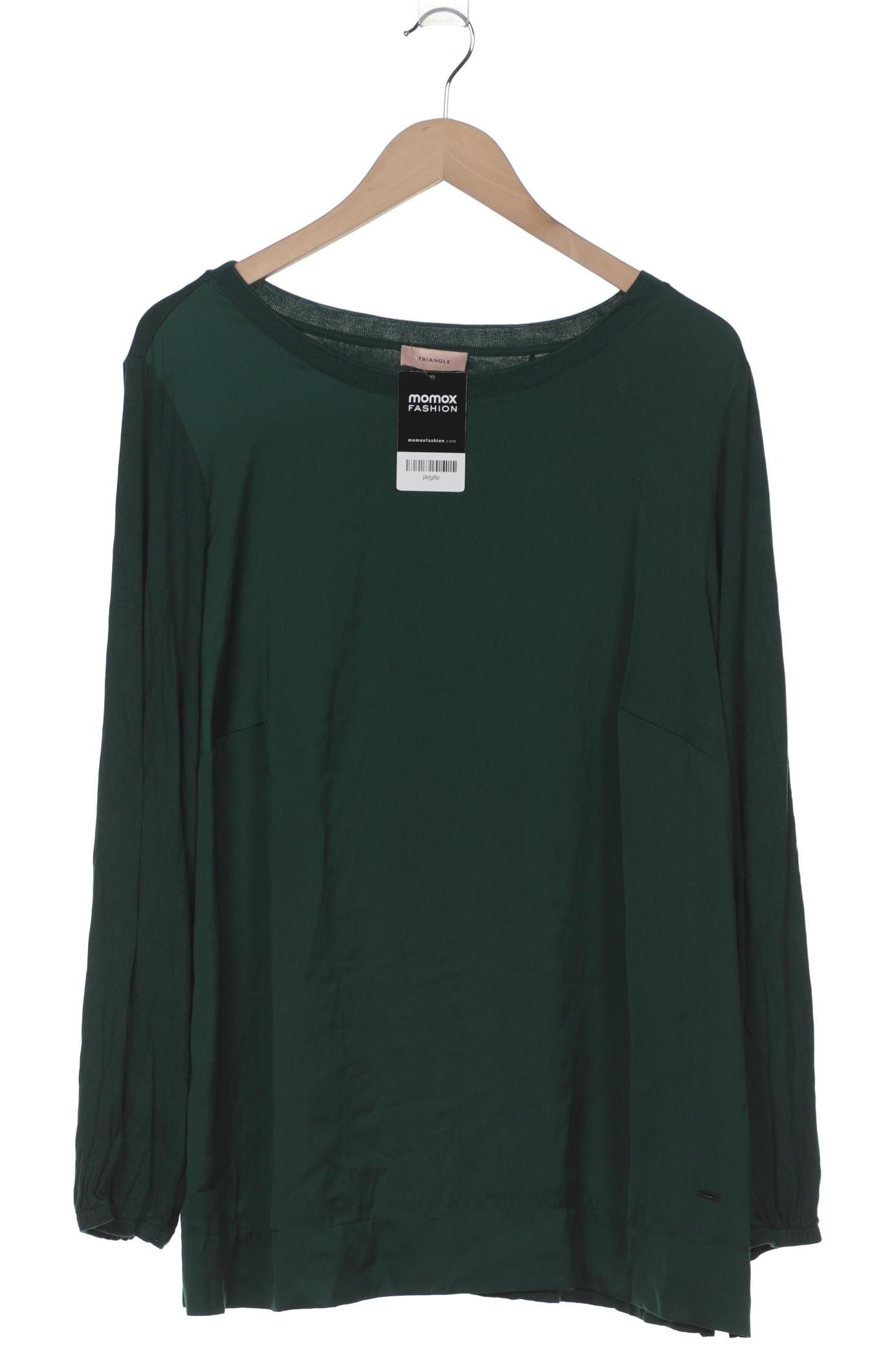 

Triangle Damen Langarmshirt, grün, Gr. 48