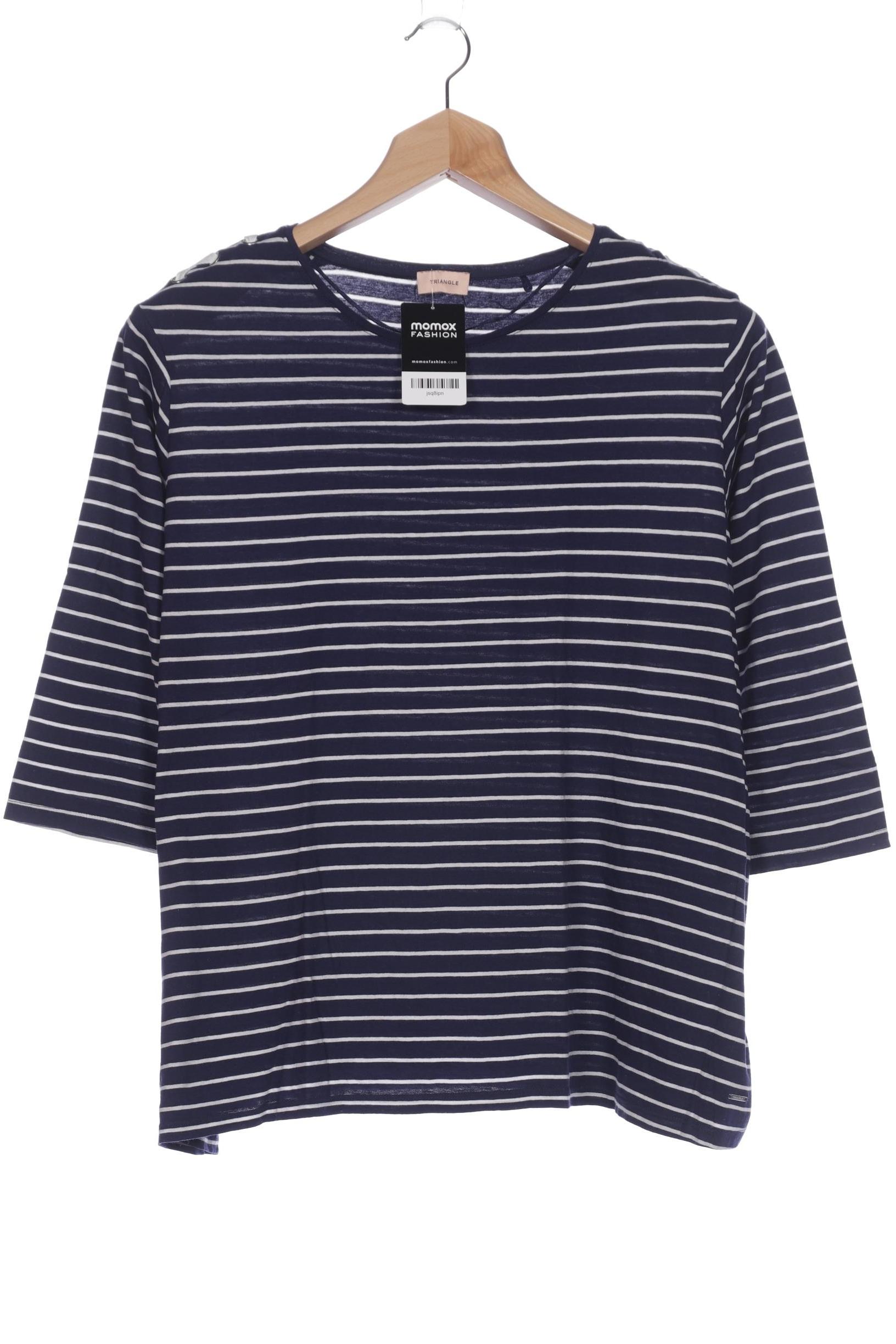 

Triangle Damen Langarmshirt, marineblau, Gr. 52