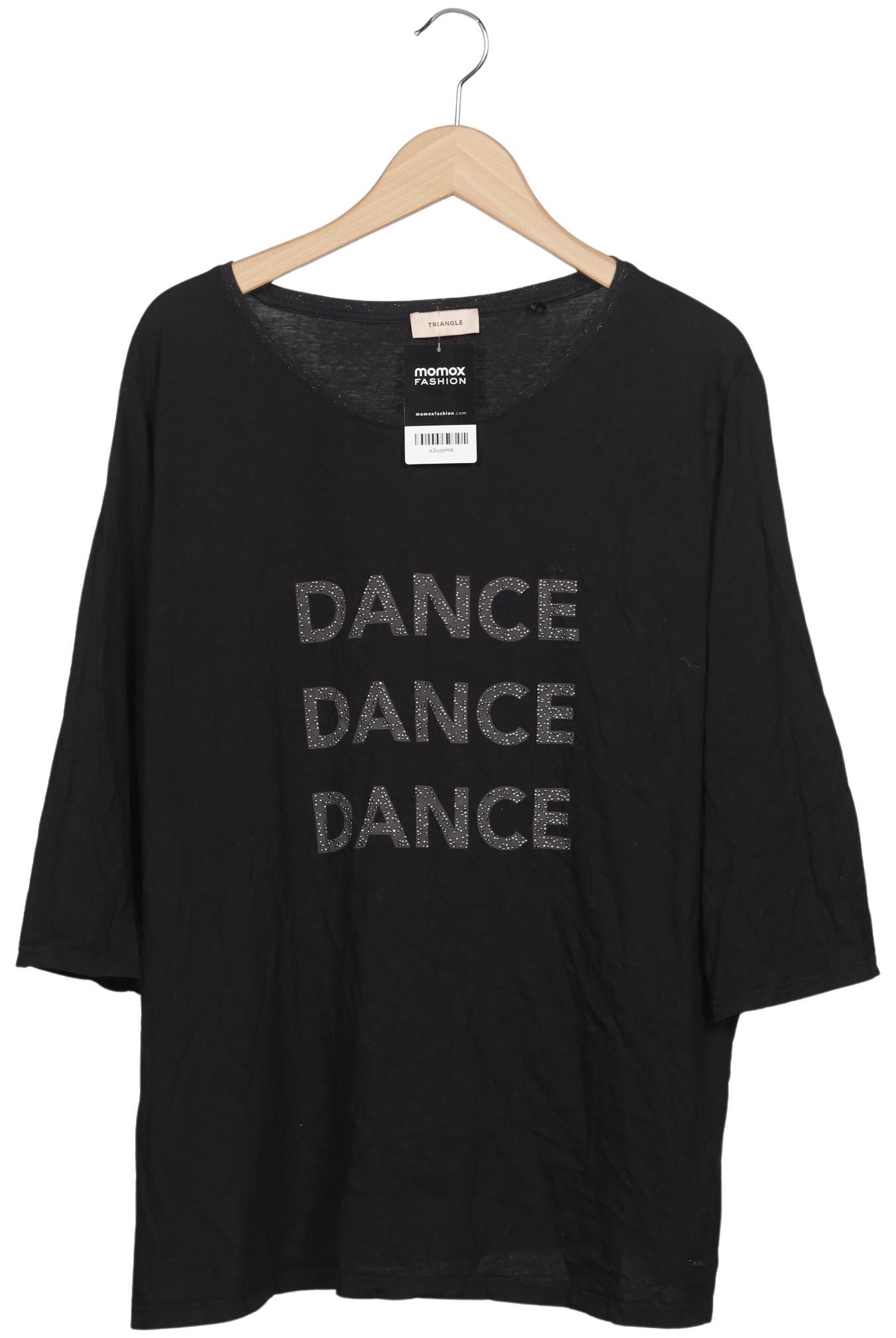 

Triangle Damen Langarmshirt, schwarz, Gr. 50