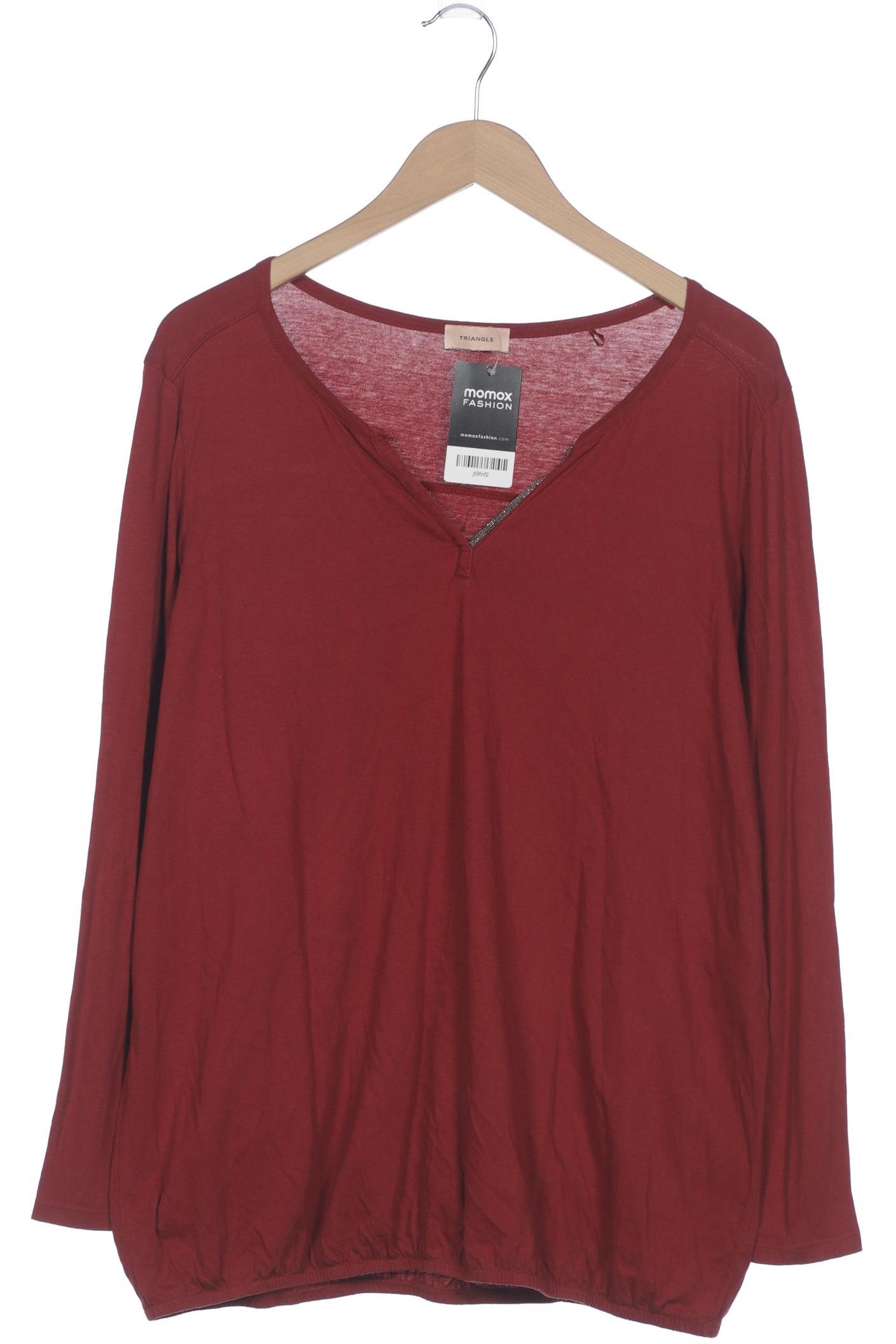 

Triangle Damen Langarmshirt, bordeaux, Gr. 44