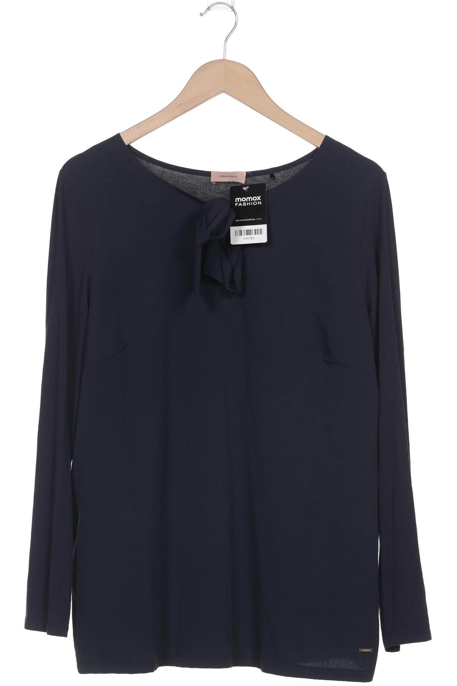 

Triangle Damen Langarmshirt, marineblau, Gr. 44