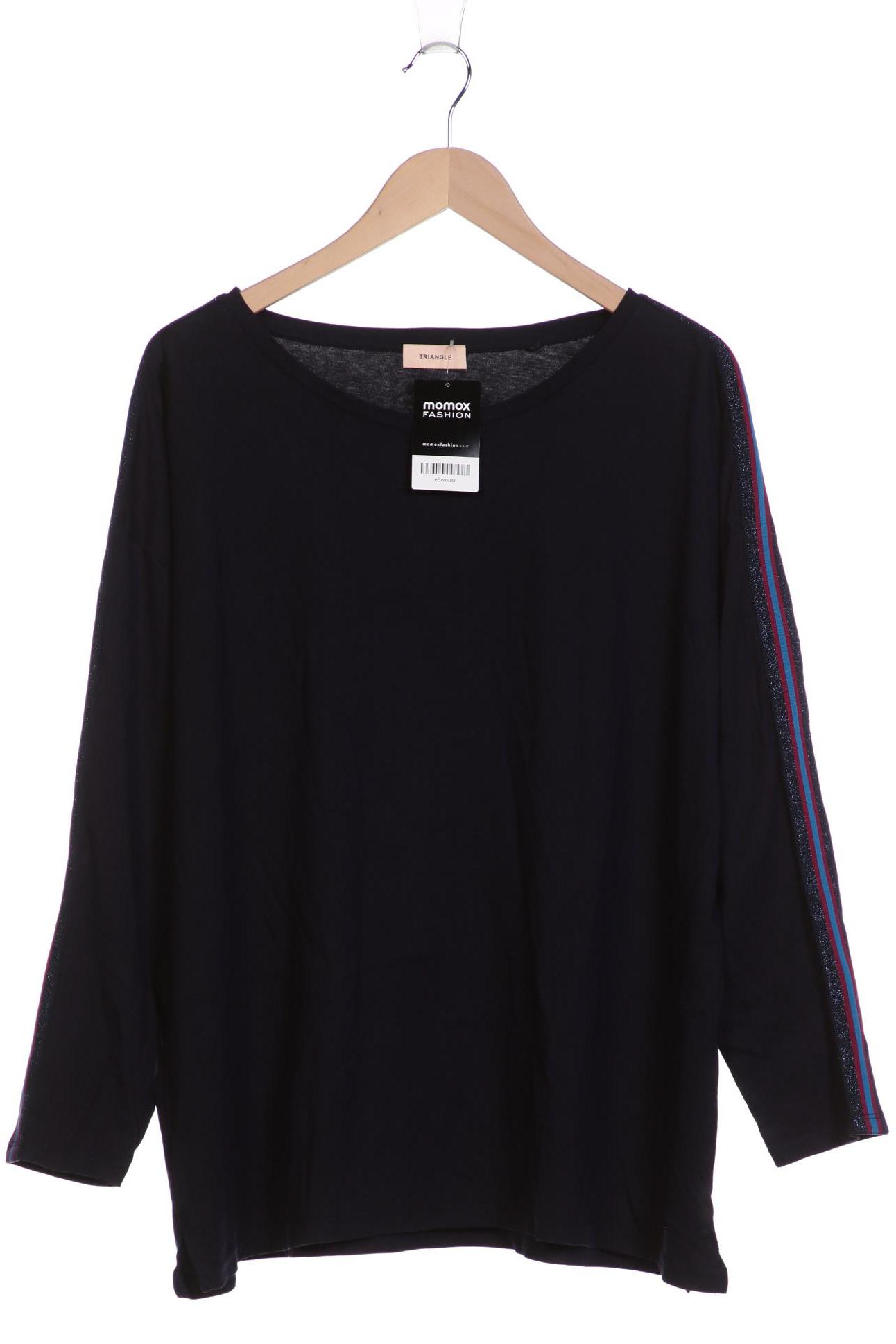 

Triangle Damen Langarmshirt, marineblau, Gr. 48