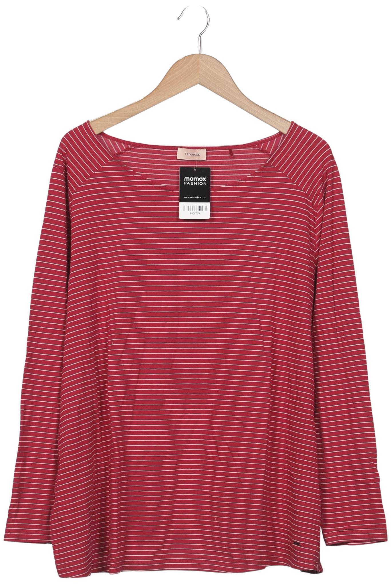 

Triangle Damen Langarmshirt, rot, Gr. 52