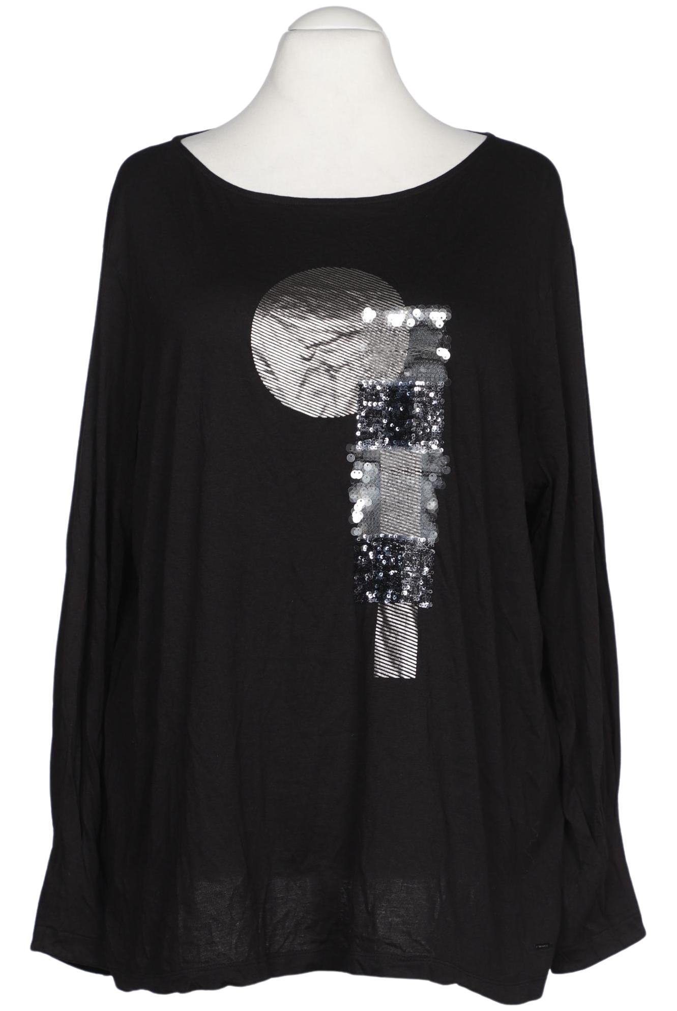 

Triangle Damen Langarmshirt, schwarz, Gr. 52