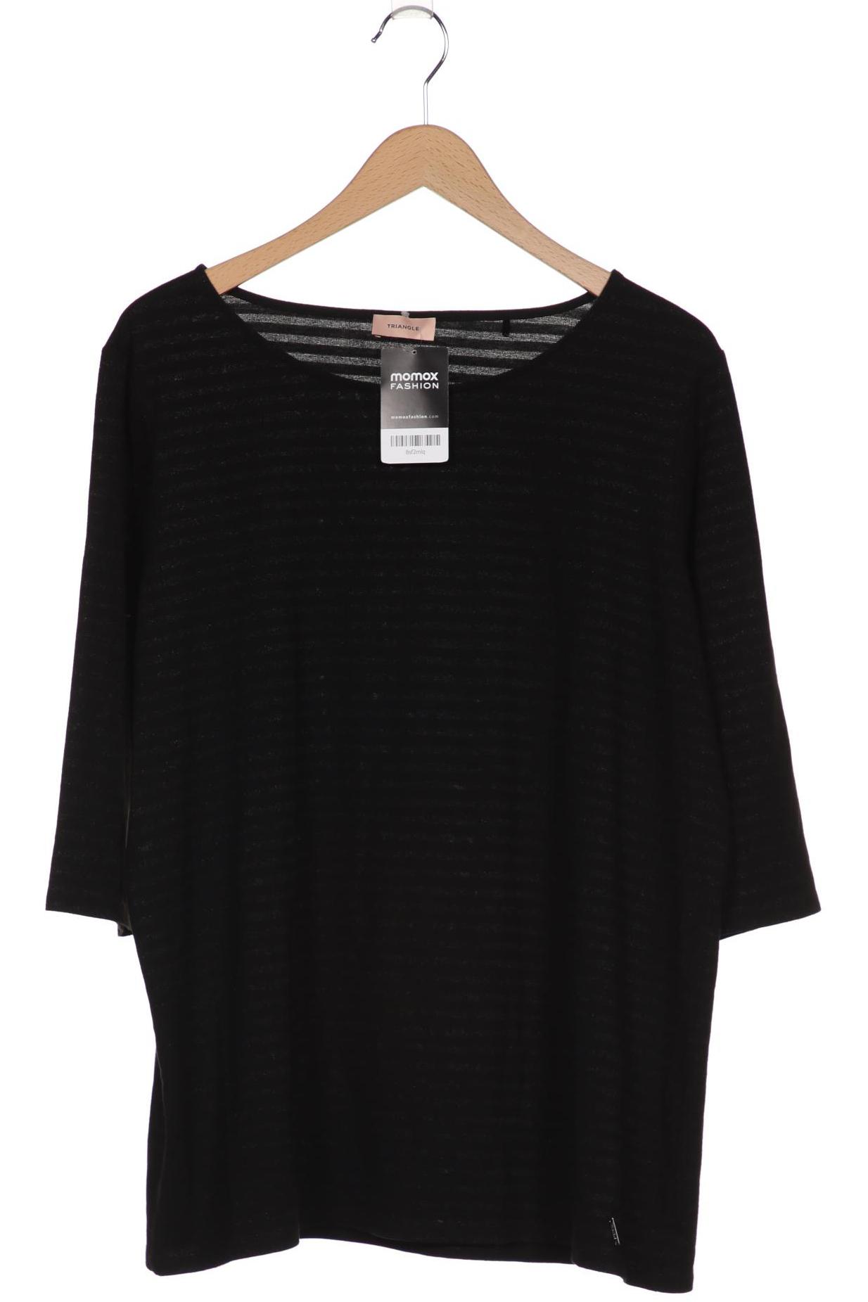 

Triangle Damen Langarmshirt, schwarz, Gr. 48