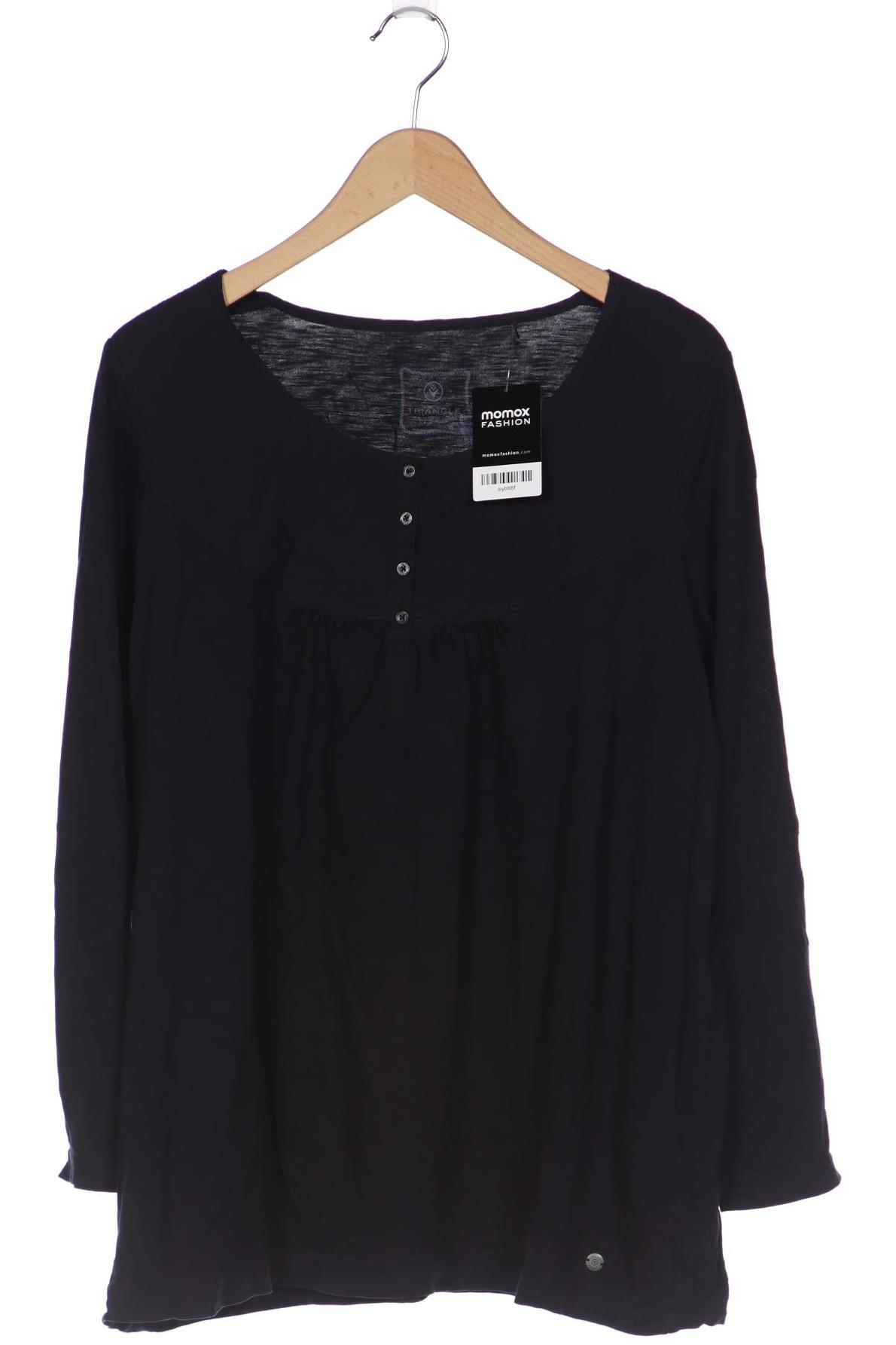 

Triangle Damen Langarmshirt, marineblau, Gr. 50