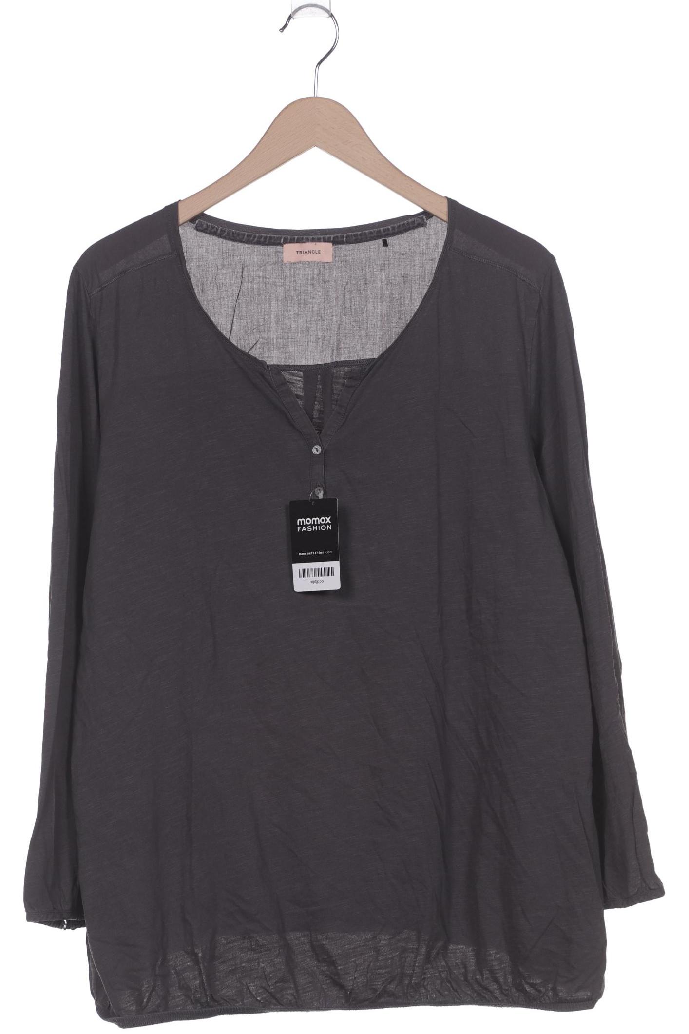 

Triangle Damen Langarmshirt, grau, Gr. 52