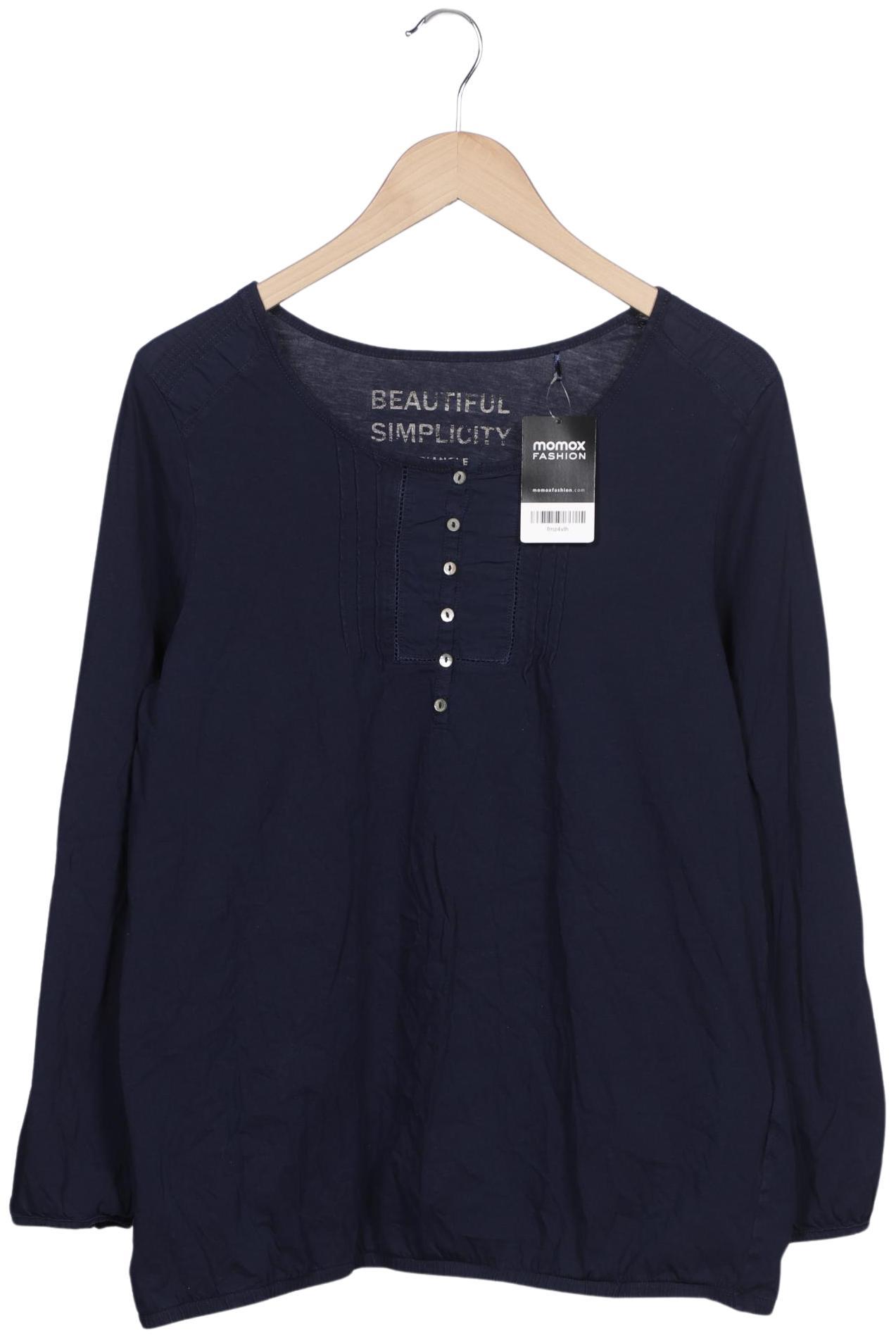 

Triangle Damen Langarmshirt, marineblau, Gr. 46