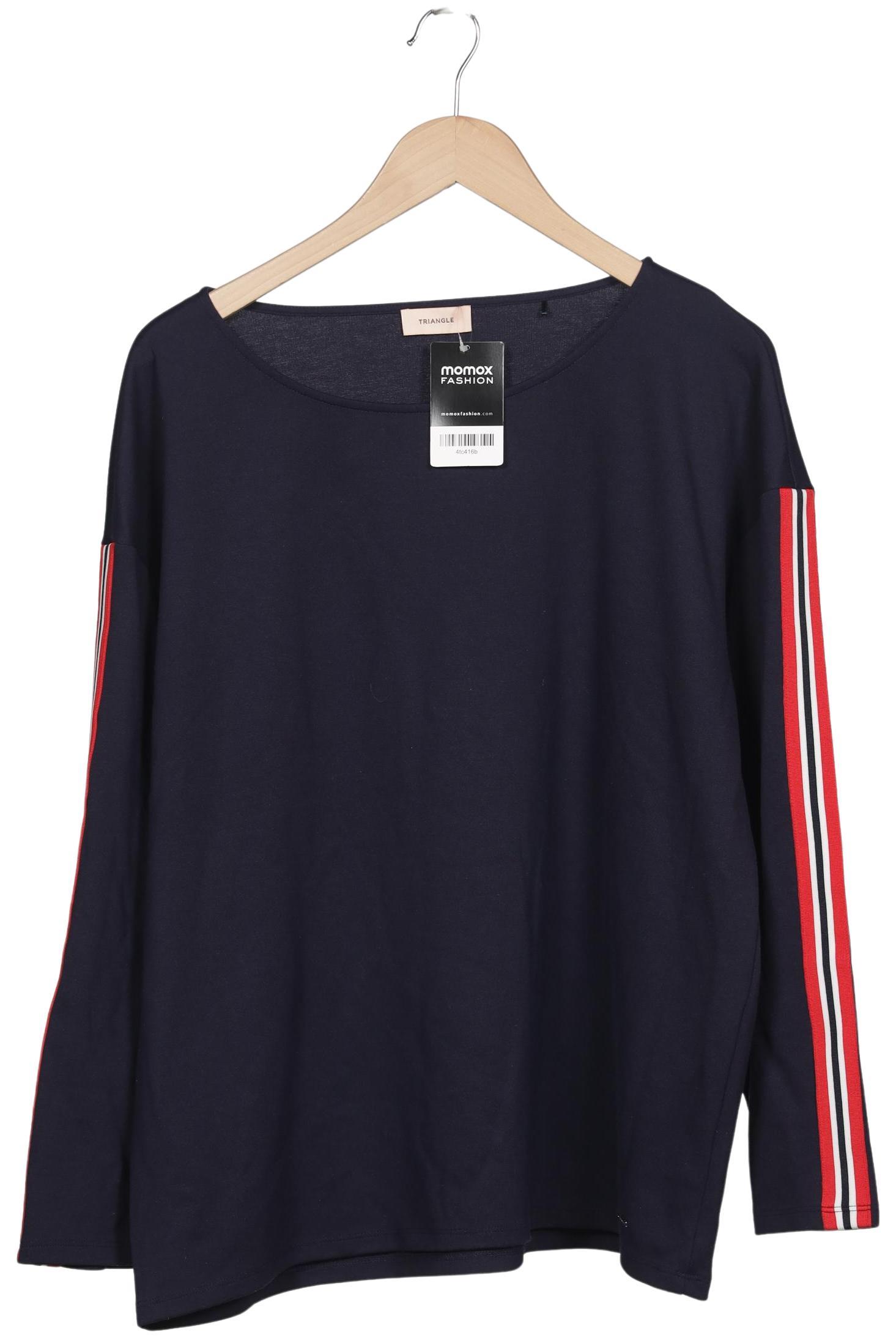 

Triangle Damen Langarmshirt, marineblau, Gr. 46