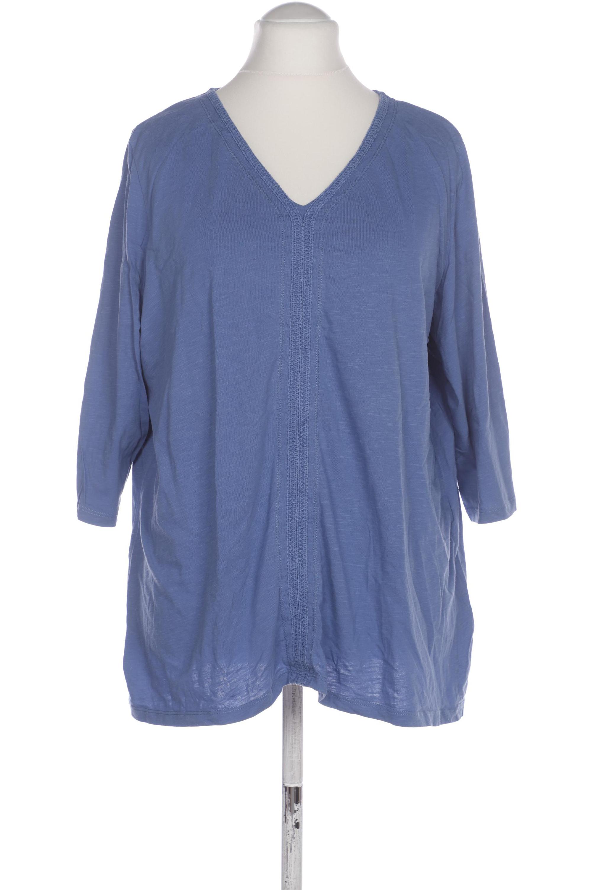 

Triangle Damen Langarmshirt, blau, Gr. 54