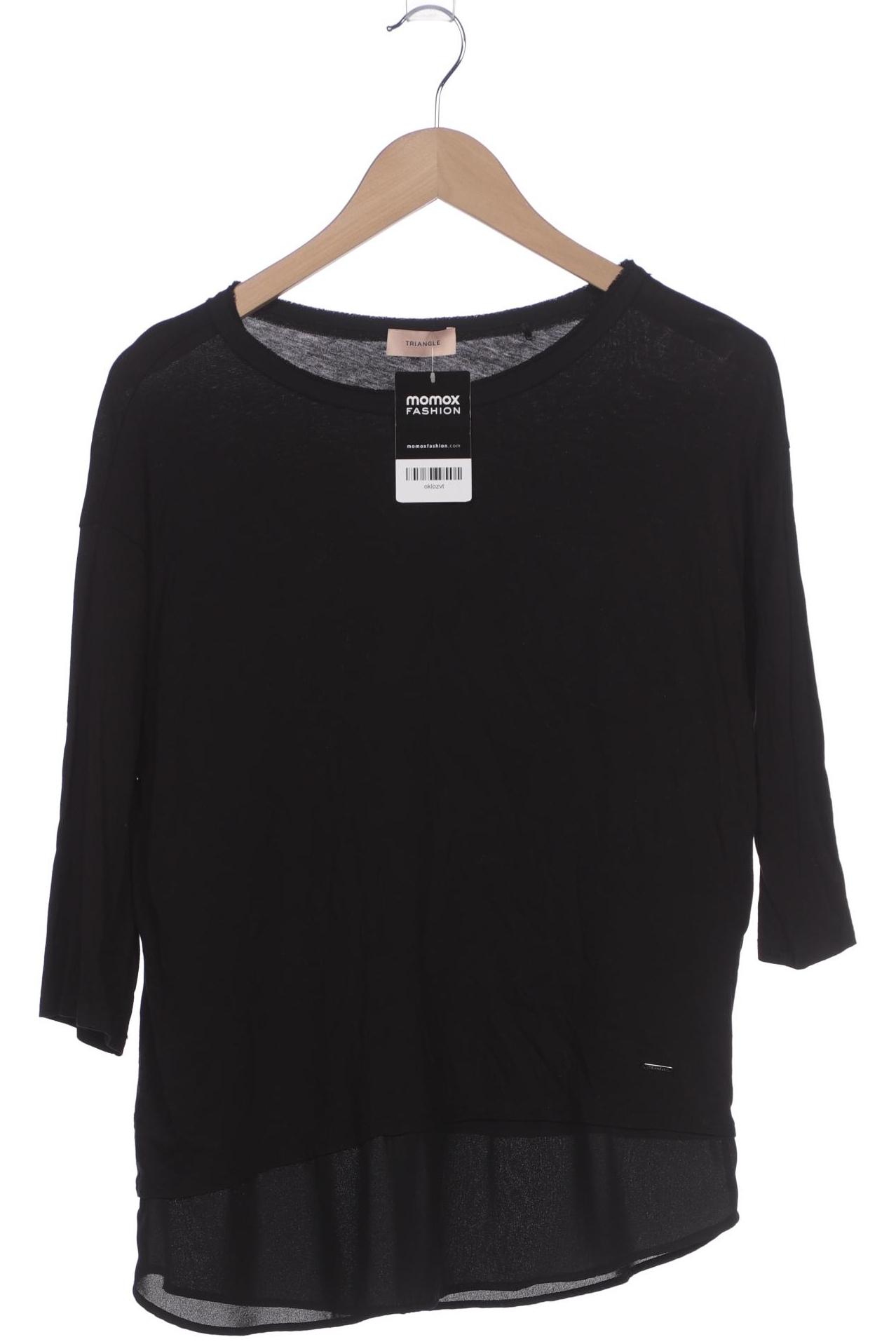 

Triangle Damen Langarmshirt, schwarz, Gr. 40