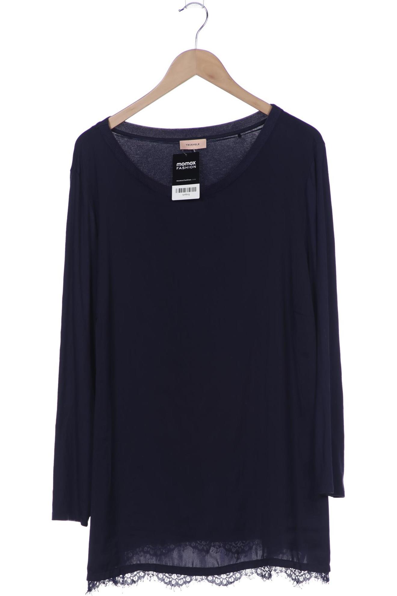 

Triangle Damen Langarmshirt, marineblau, Gr. 50