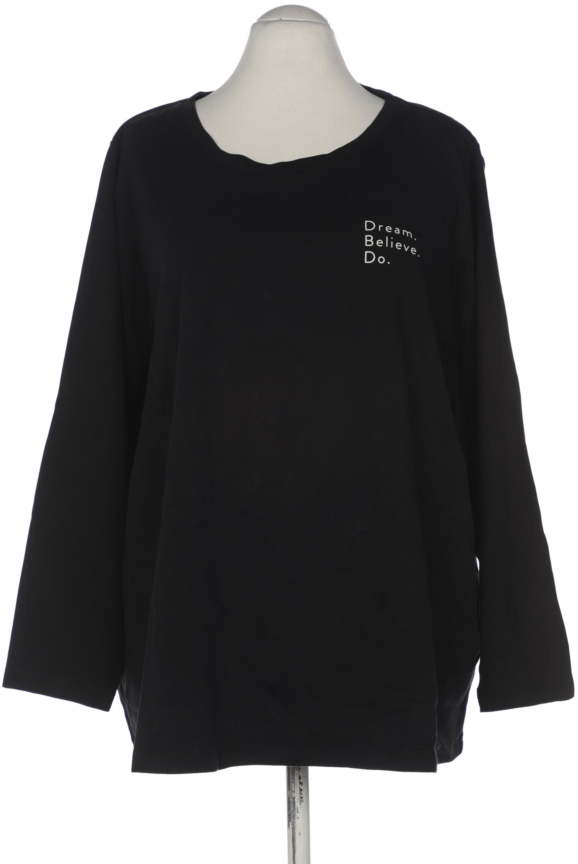 

Triangle Damen Langarmshirt, schwarz, Gr. 54
