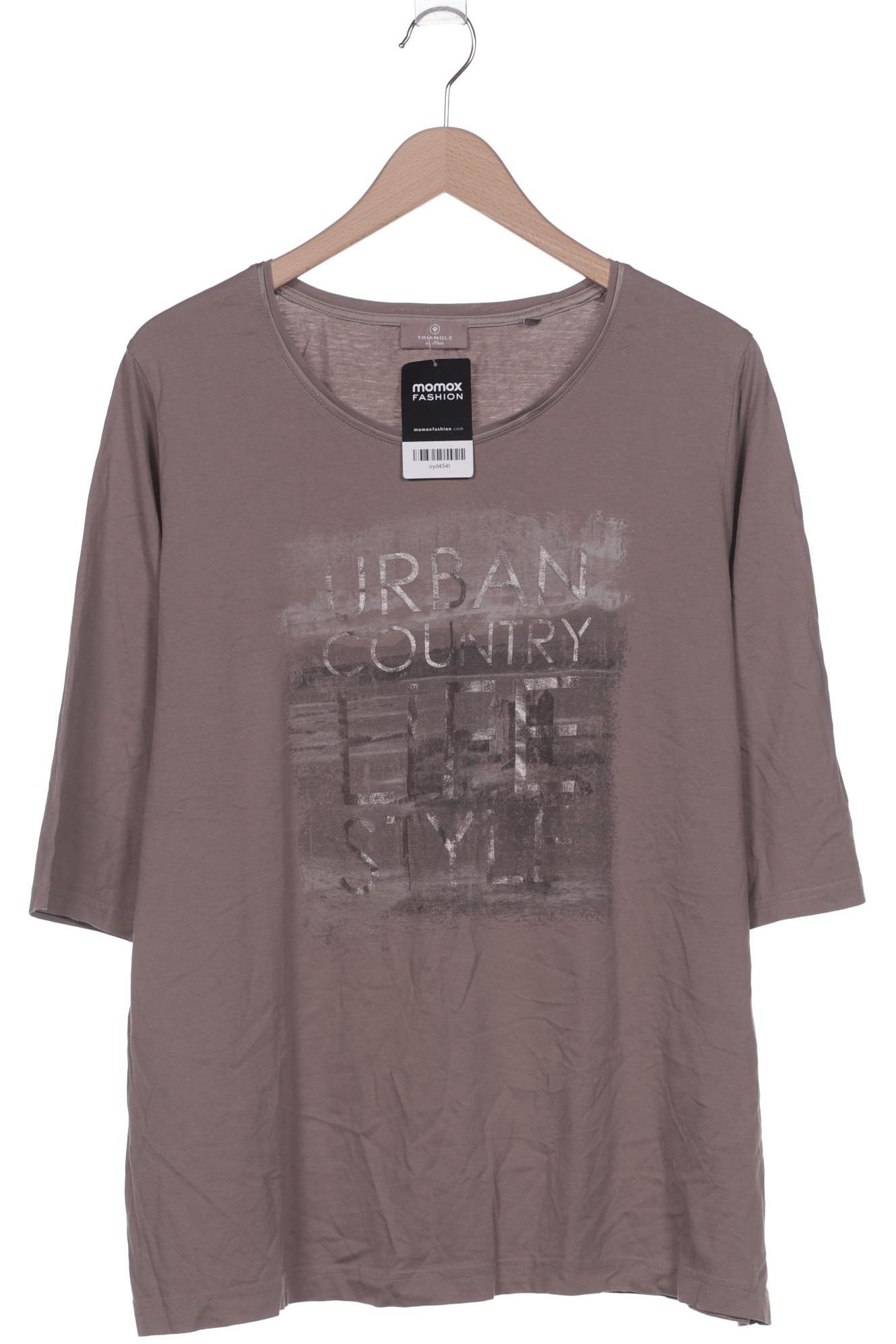 

Triangle Damen Langarmshirt, grau, Gr. 50